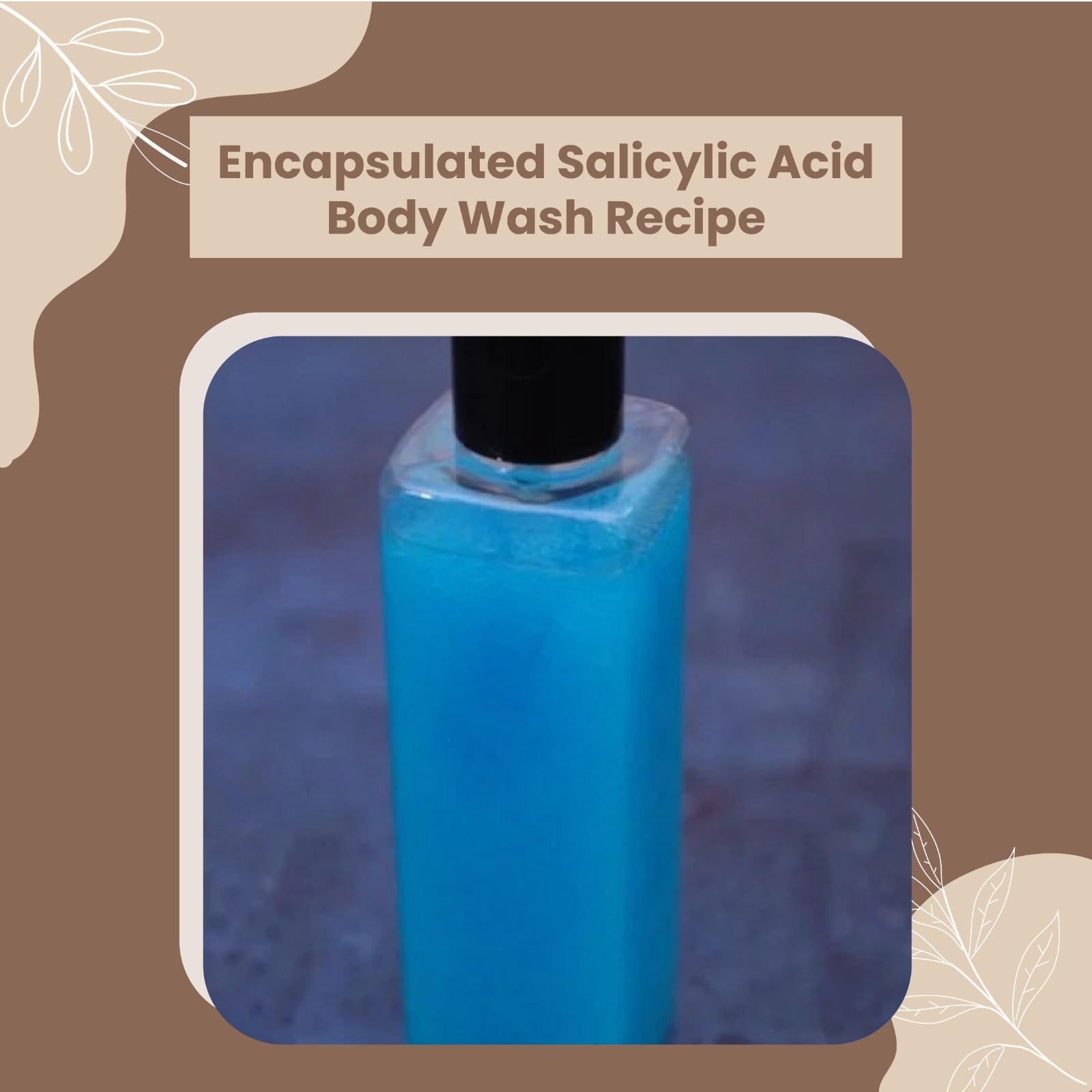 ENCAPSULATED SALICYLIC ACID BODY WASH RECIPE