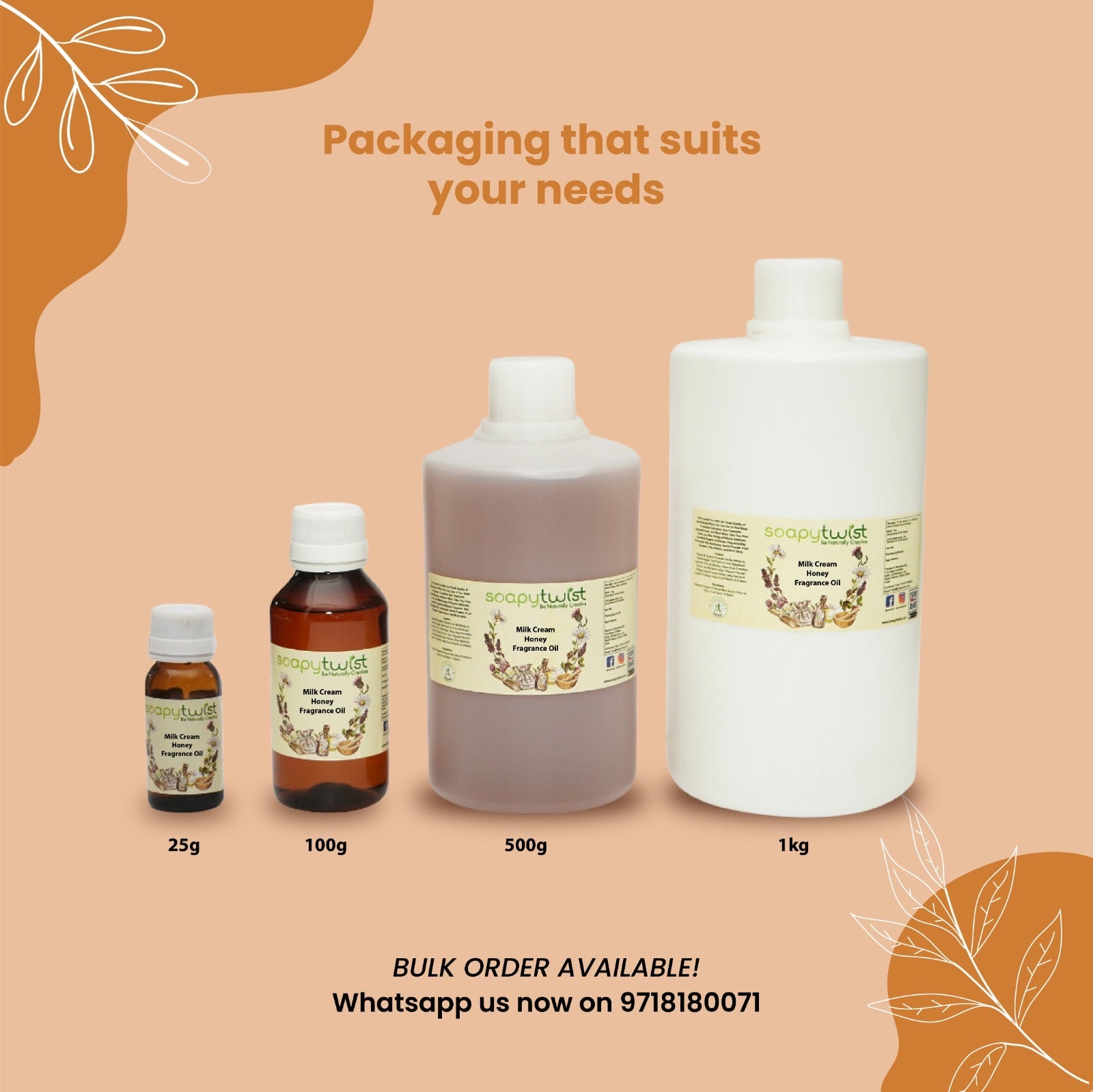 Milk Cream Honey Fragrance Oil