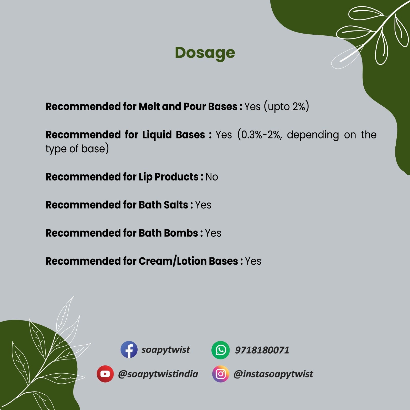 Exciting Meadow Fragrance Oil (Water Soluble)