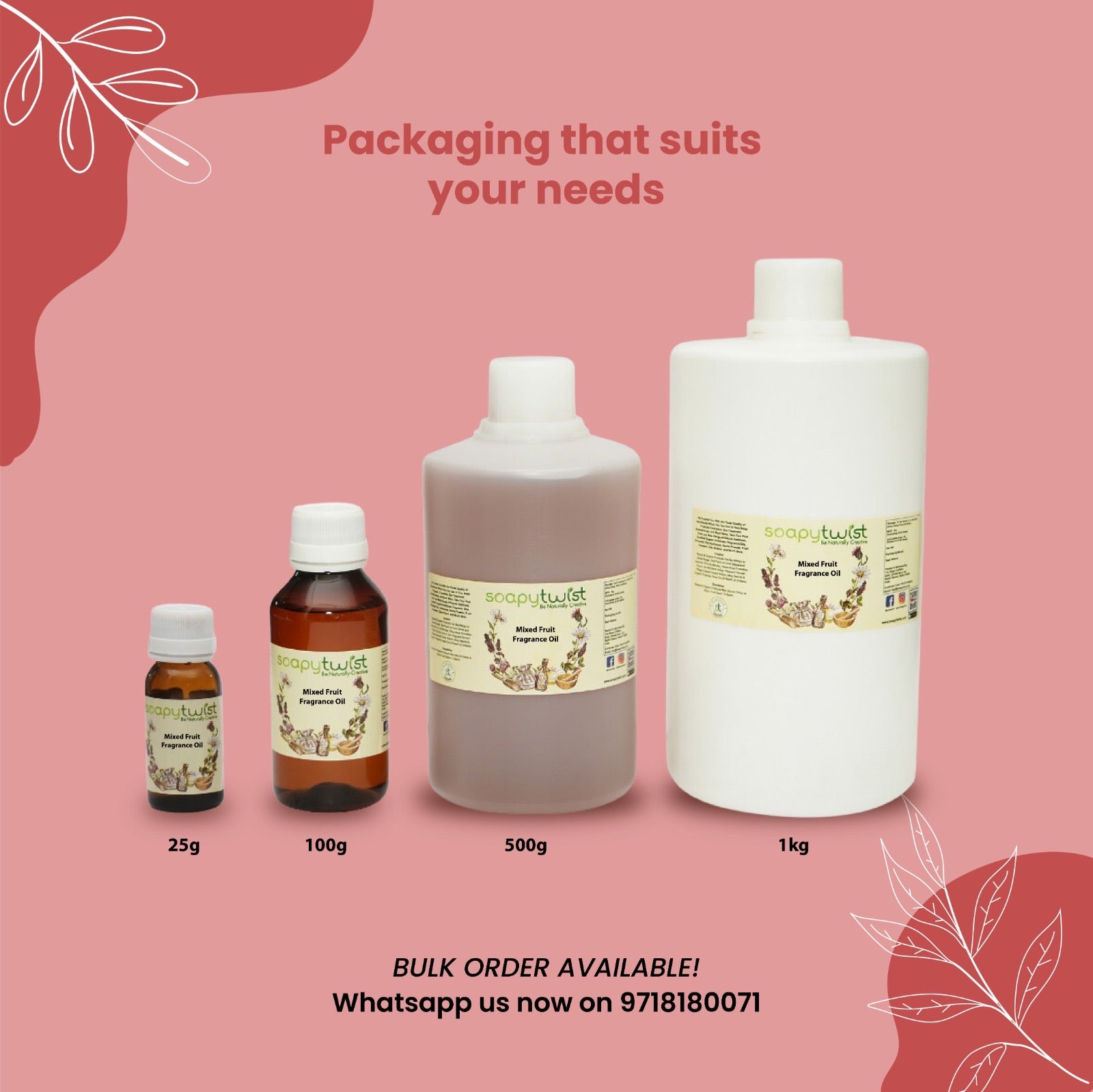 Mixed Fruit Fragrance Oil