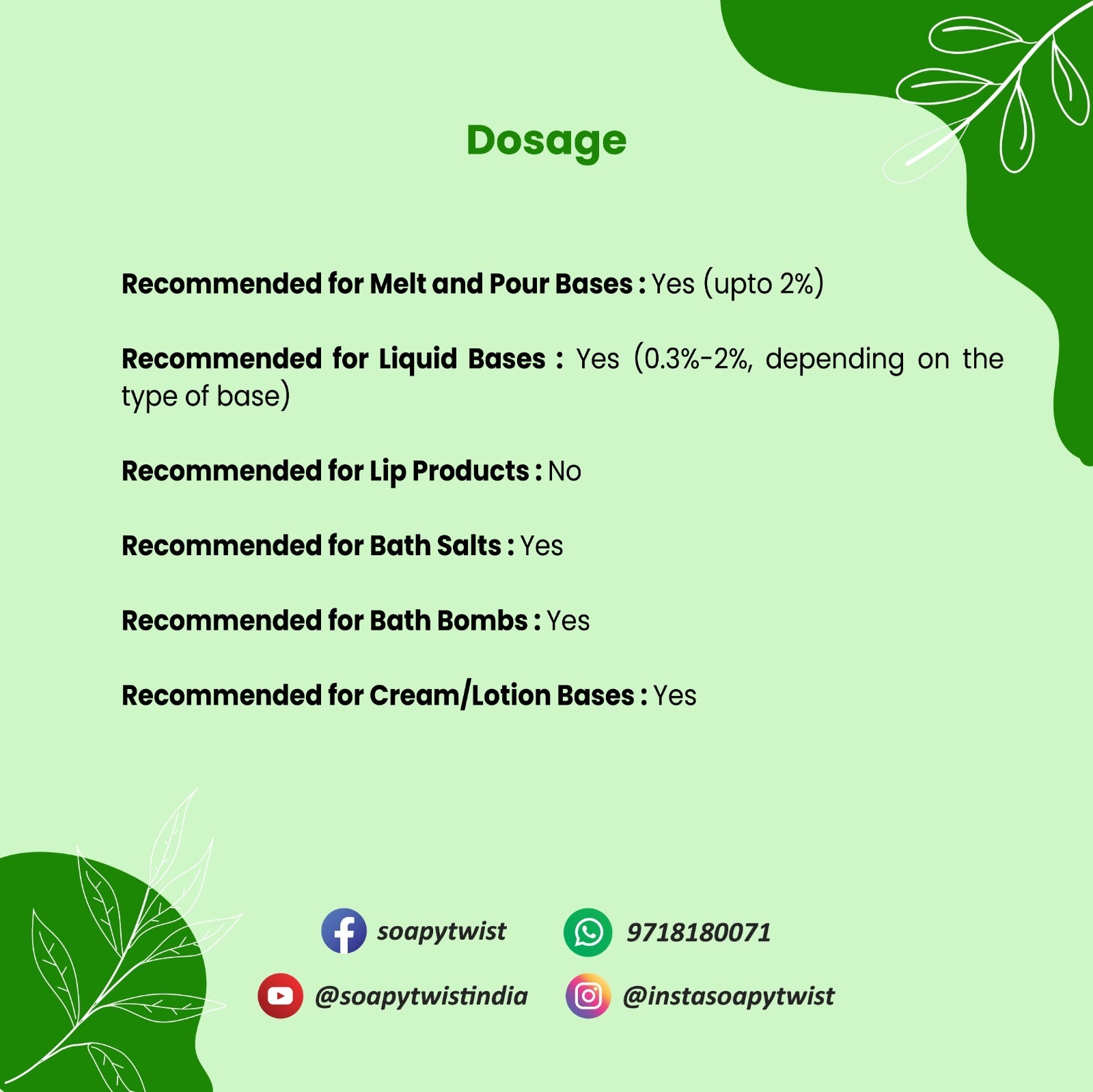 Tulsi Fragrance Oil