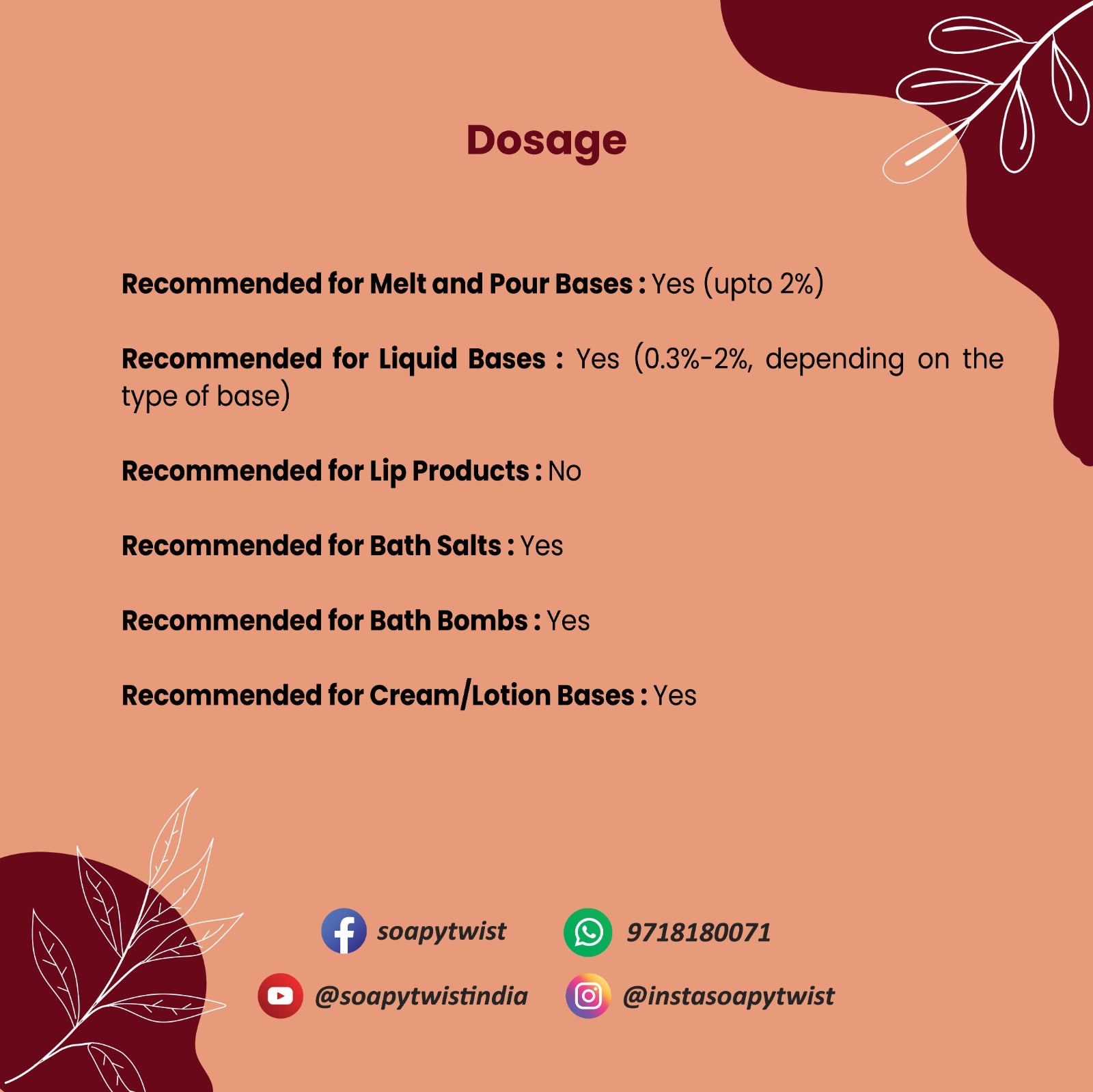 Strawberry Fragrance Oil (Water Soluble)