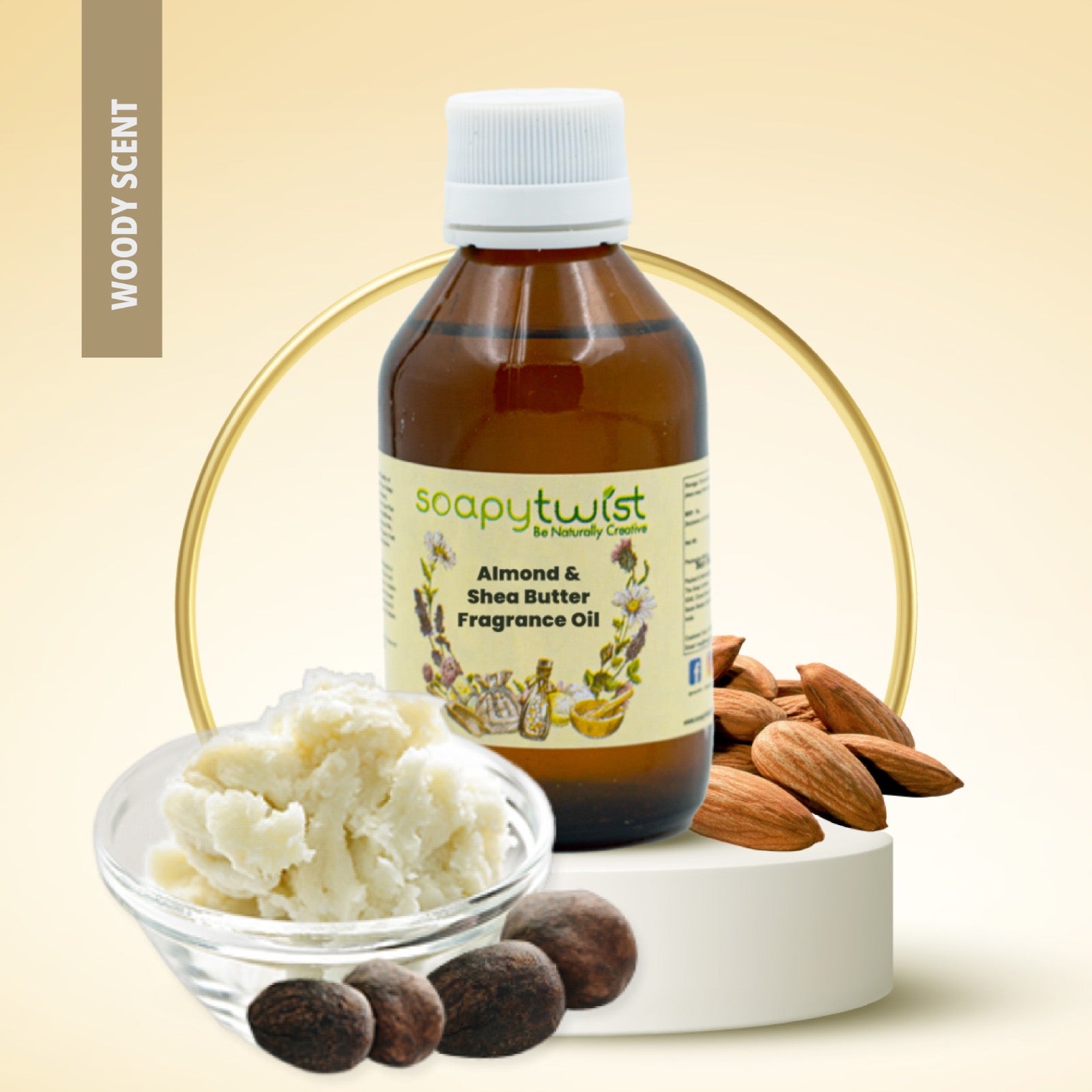 Almond And Shea Butter Fragrance Oil - Main Image