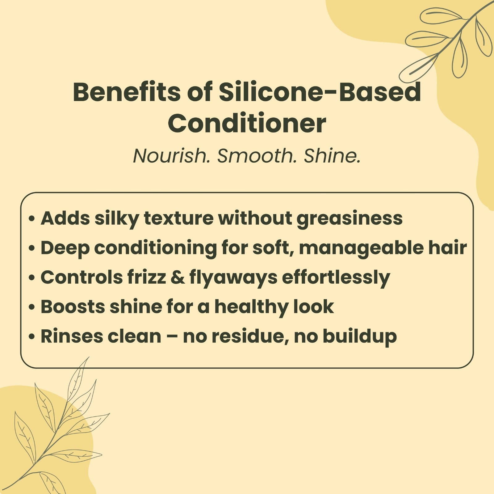 Benefits of Silicone-Based Conditioner