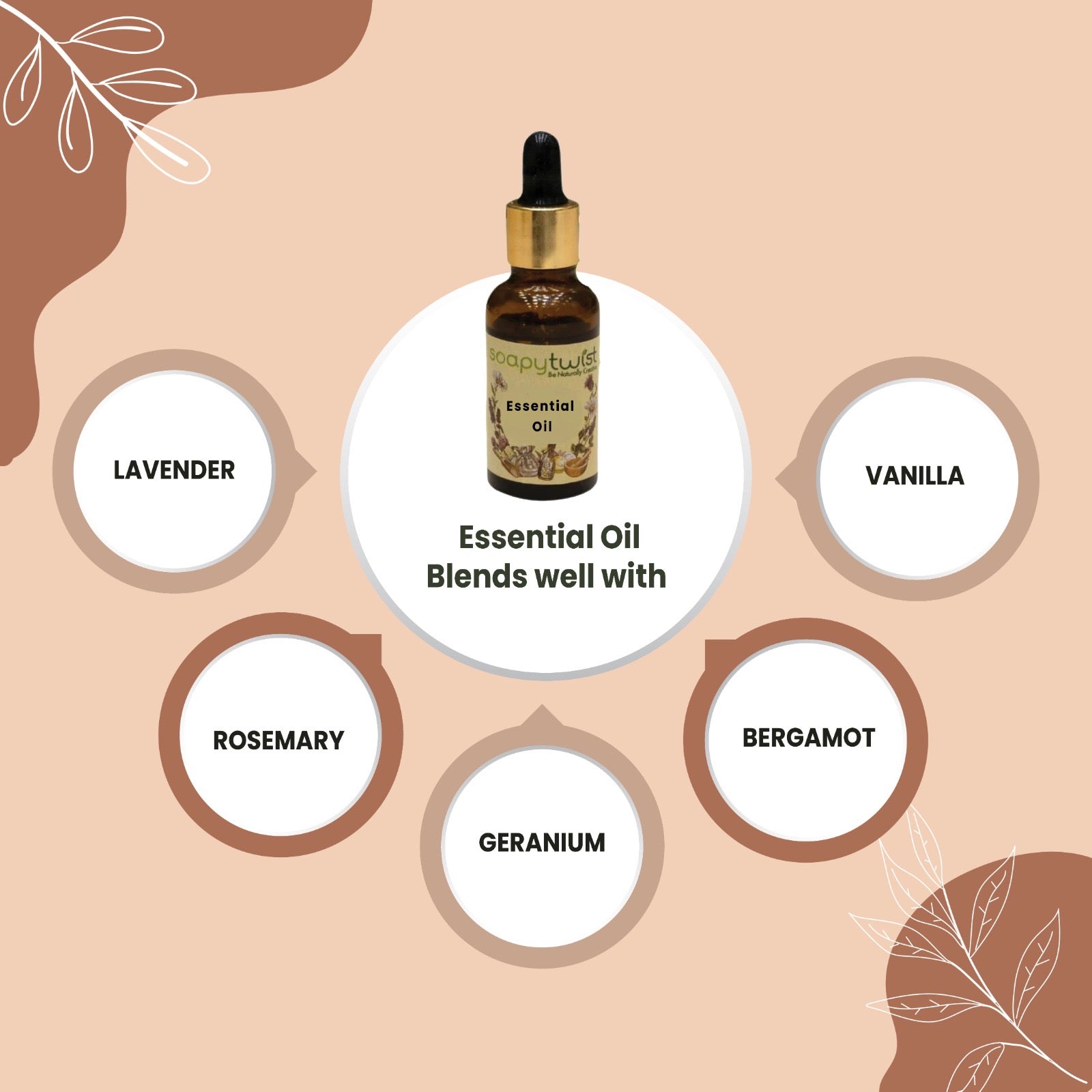 Blends of Soapy Twist Cedarwood Essential Oil