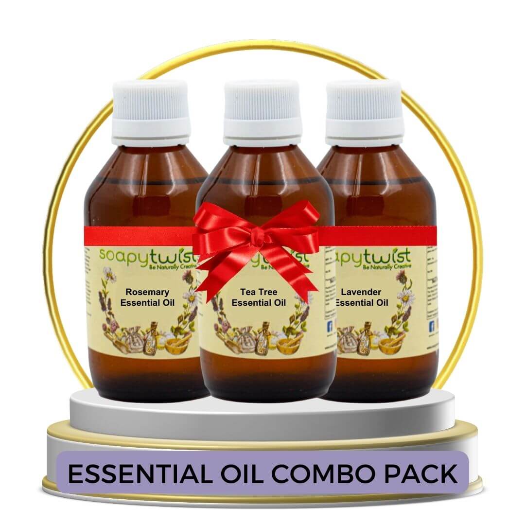 Rosemary | Tea Tree | Lavender Essential Oil Combo Pack (100g Pack)