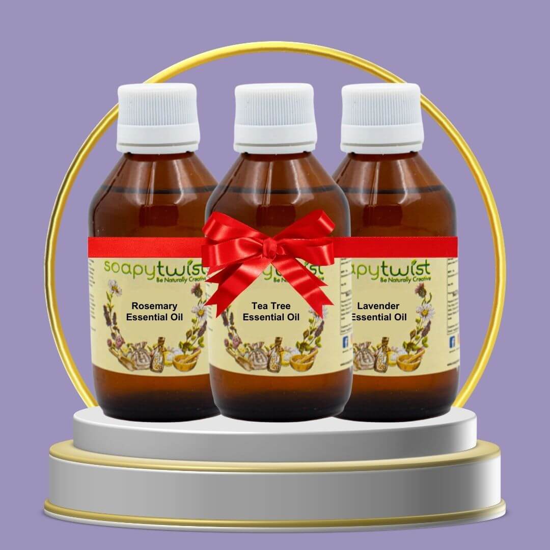Rosemary | Tea Tree | Lavender Essential Oil Combo Pack (100g Pack)