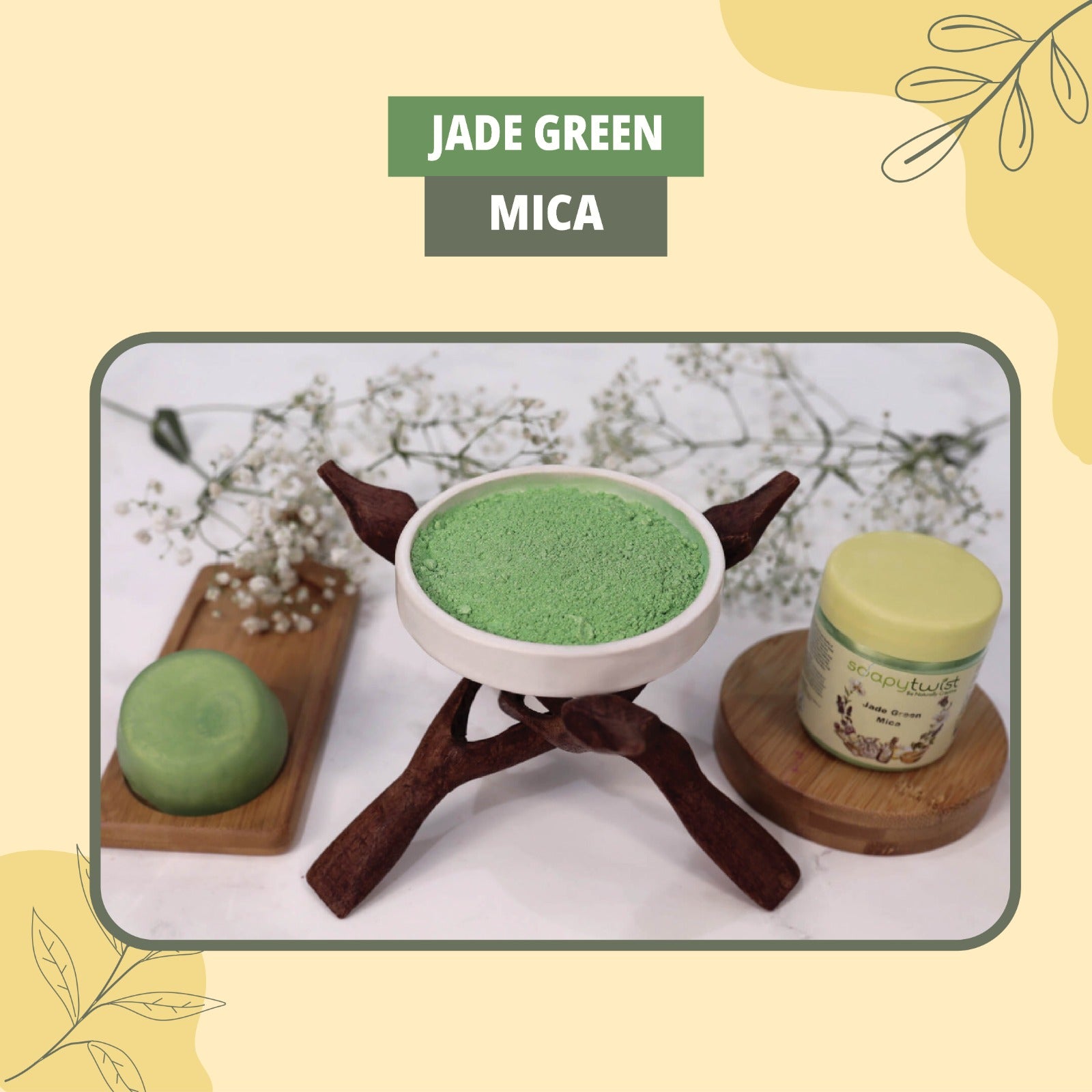 Jade Green Mica Colour Natural Mica Powders Soap Cosmetic Making jade-green-mica-colour-natural-mica-powders-soap-cosmetic-making