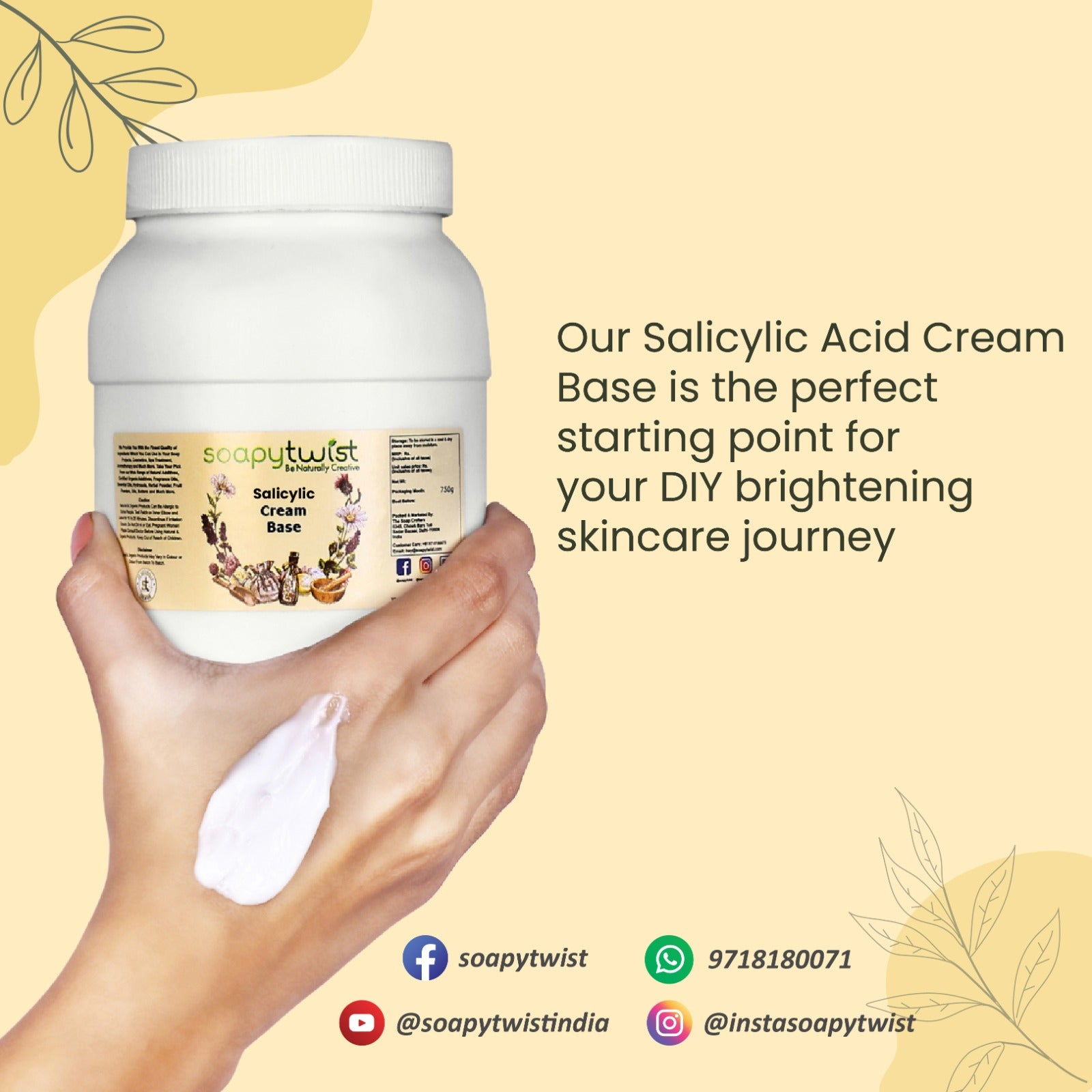 Salicylic Acid Cream Base (1%)