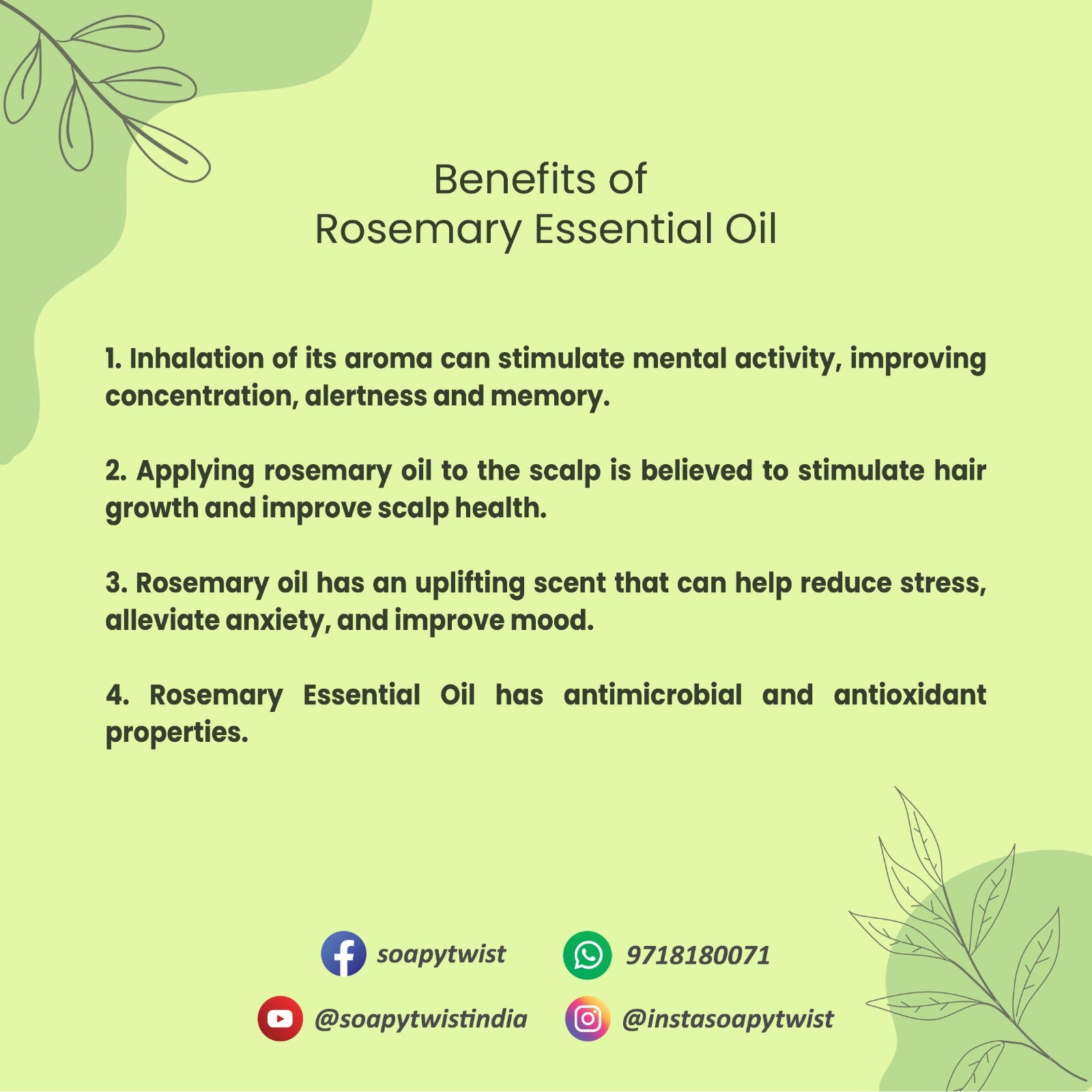 Rosemary Essential Oil