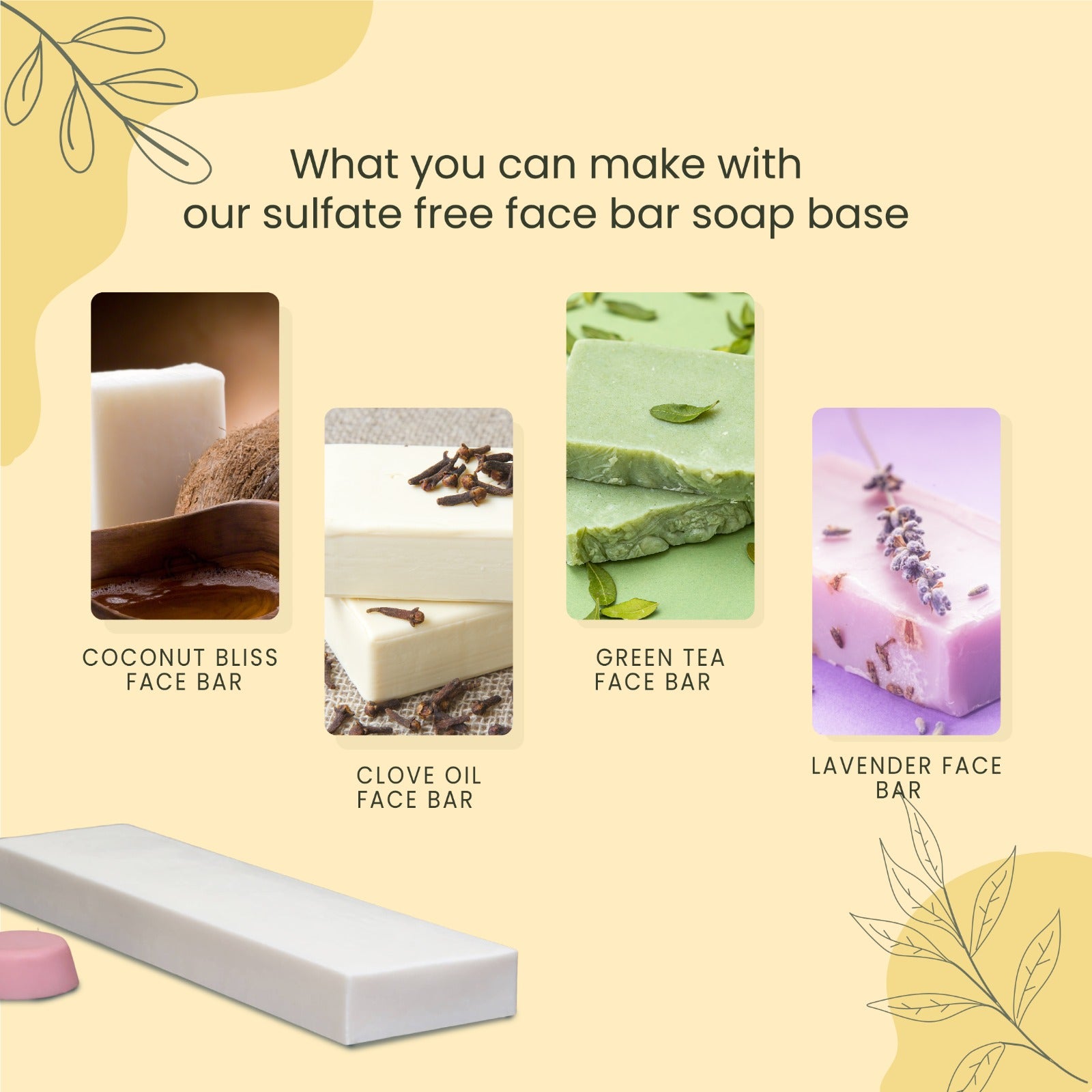 Sulfate Free Face Bar Base