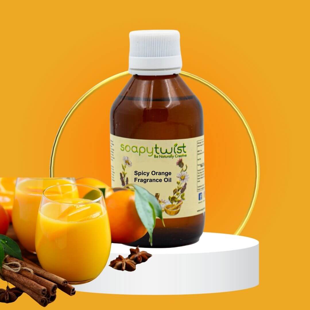Spicy Orange Fragrance Oil Perfume oil for Soap Making Soapy Twist