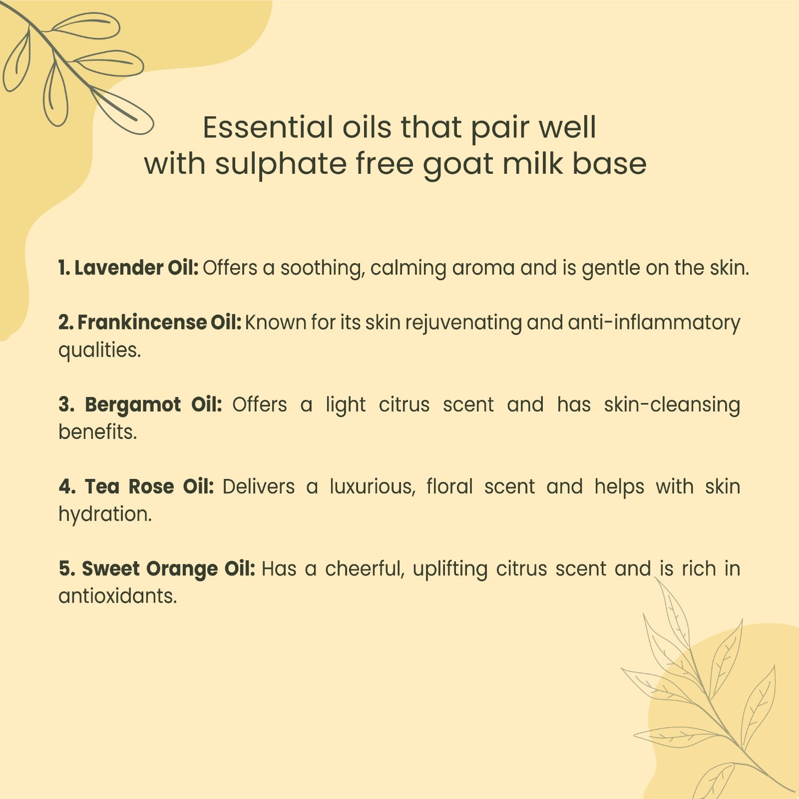 Sulfate Free Goat Milk Soap Base