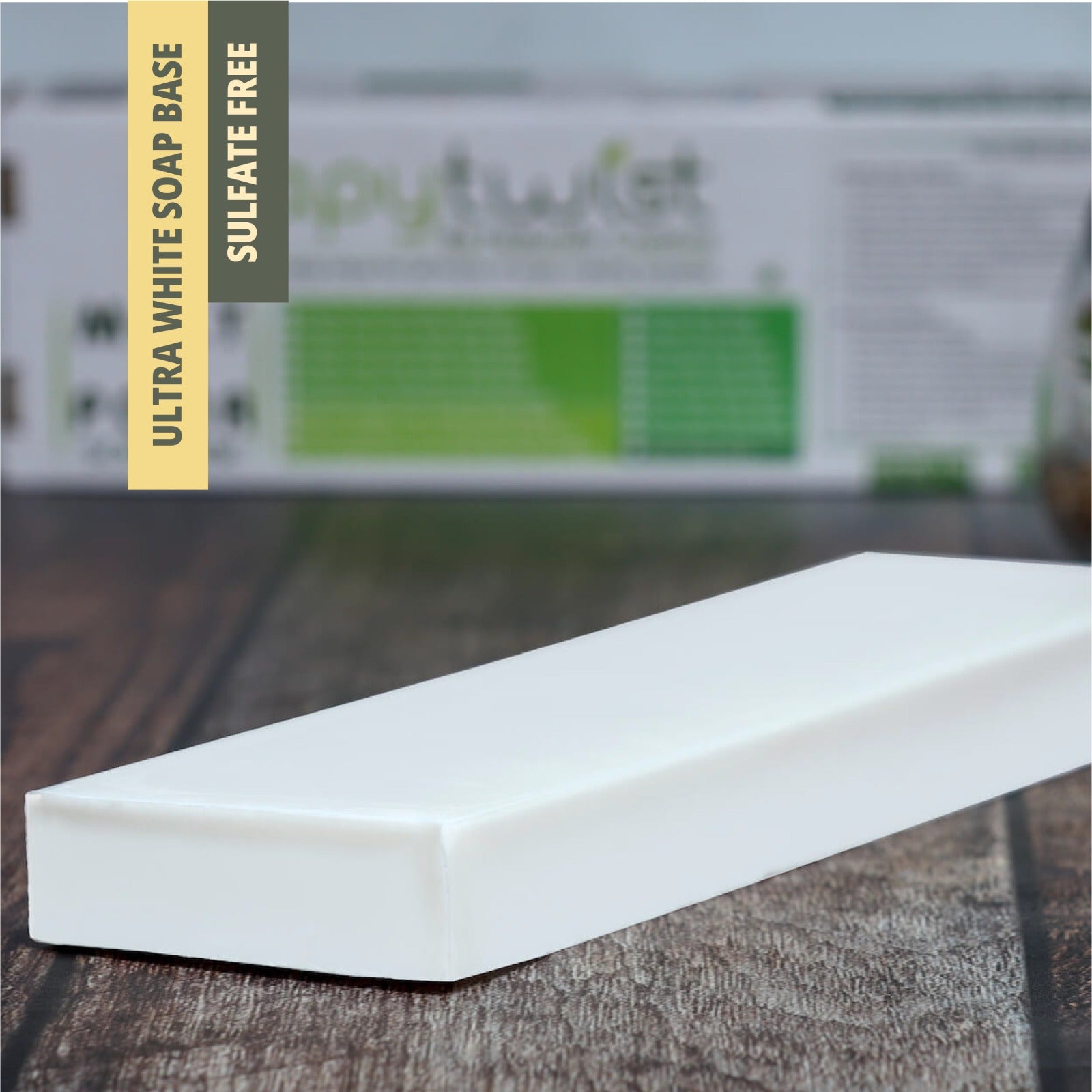 Sulfate Free Ultra White Melt and Pour Soap Base
