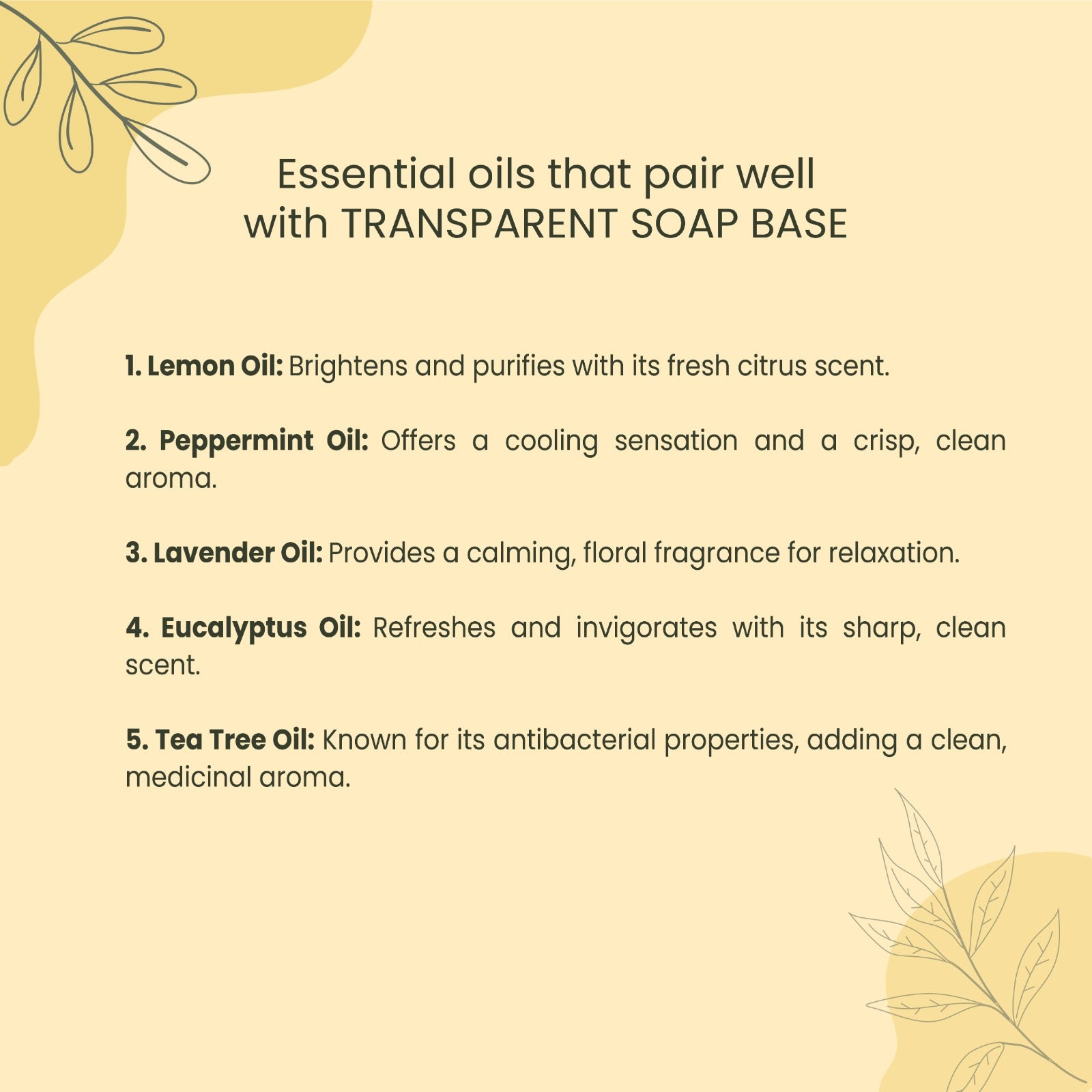 Transparent Melt and Pour Soap Base