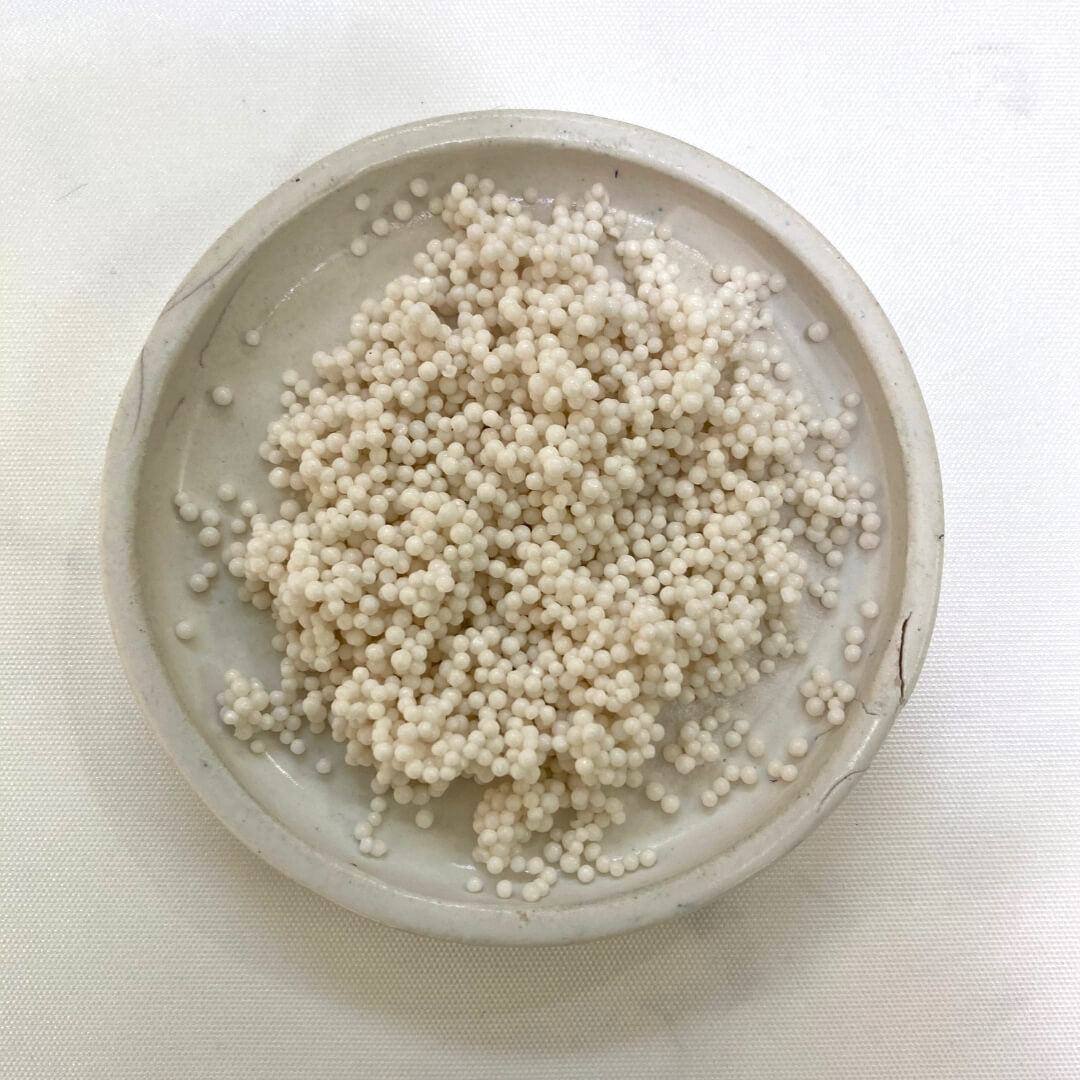 Silver White Beads- Allantoin Active