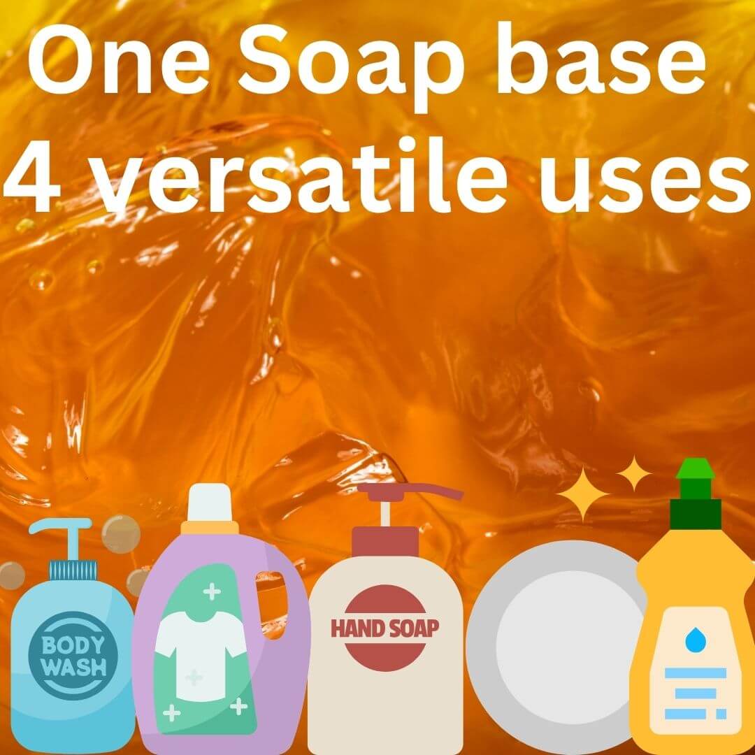 4 Uses One Base: The Versatile World of Liquid Castile Soap