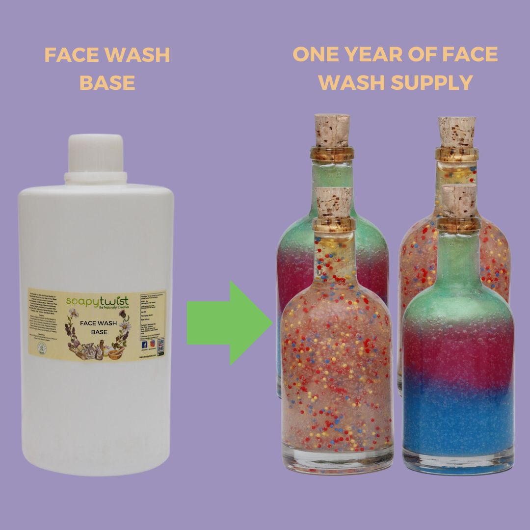 Make your Yearly Supply of Face Wash in 2 minutes!