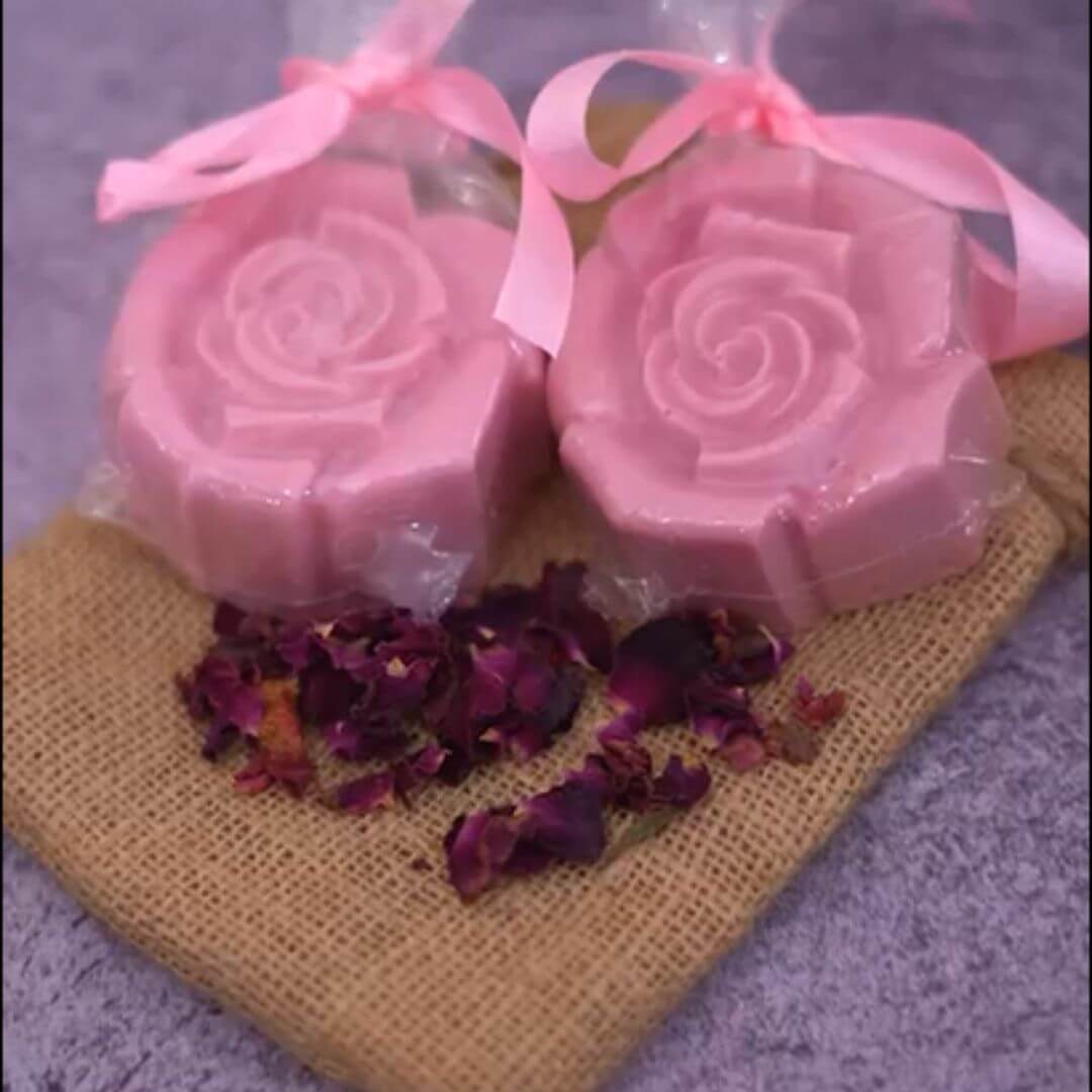 HANDMADE ROSE SOAP