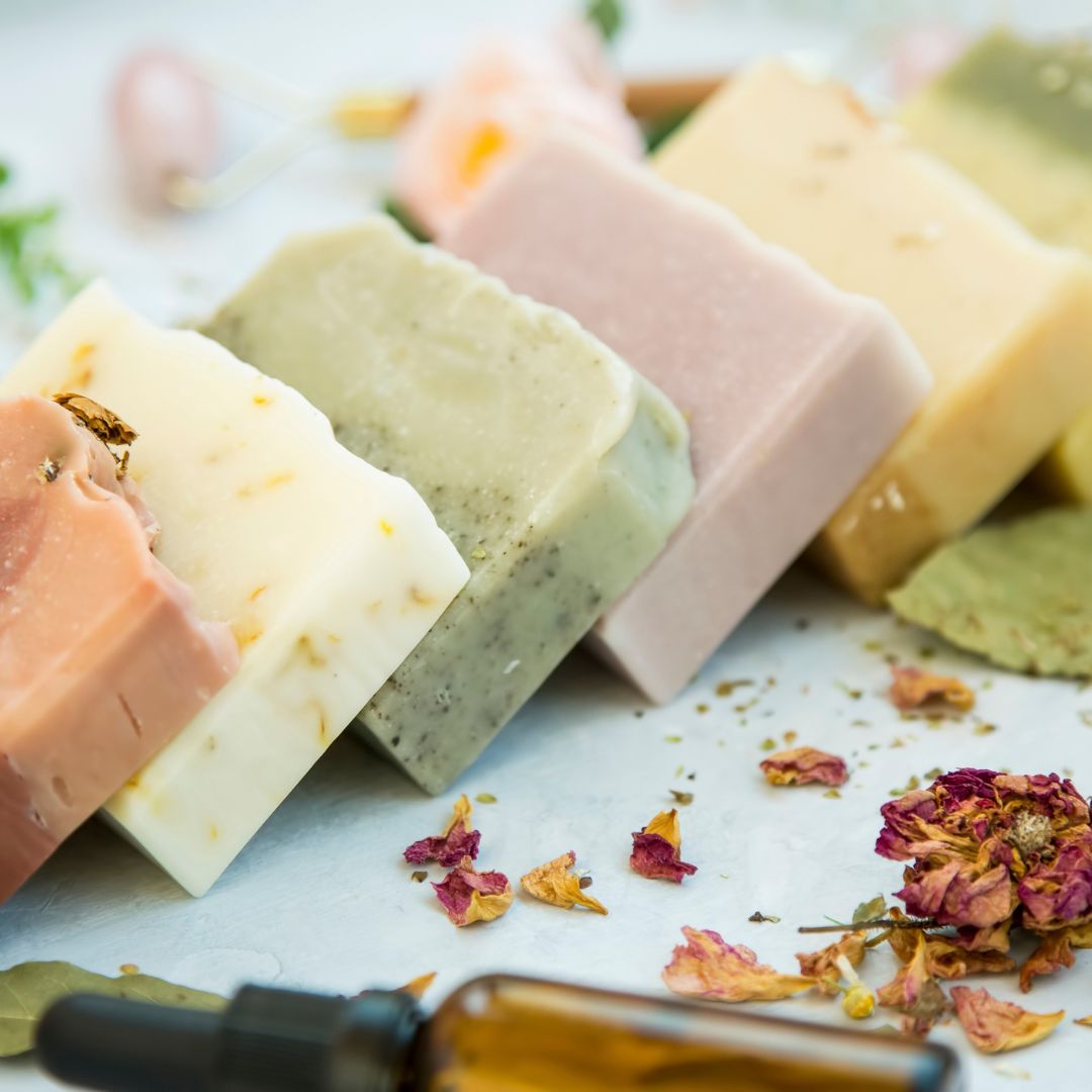 Organic soap making sales
