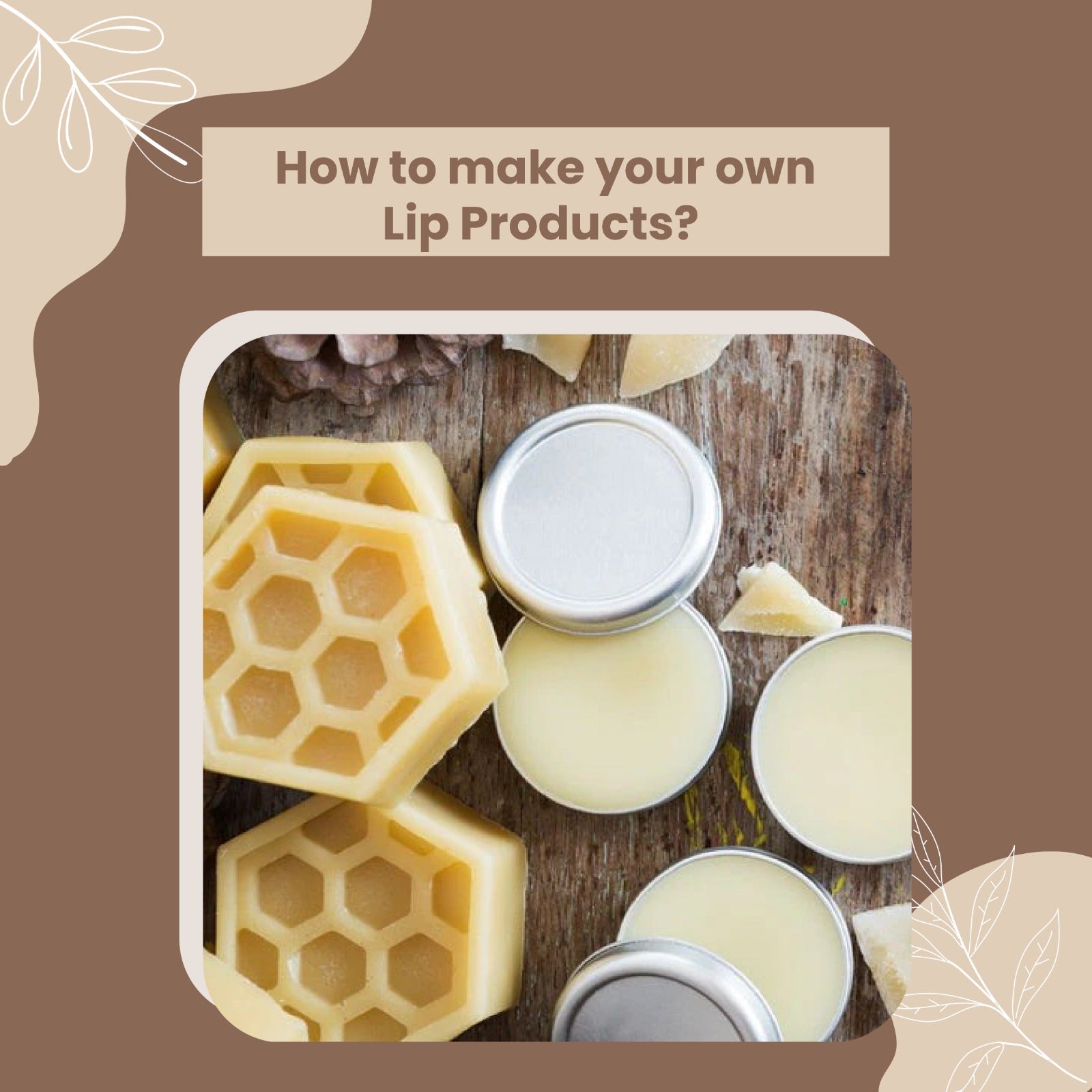 How to make your own Lip Products?