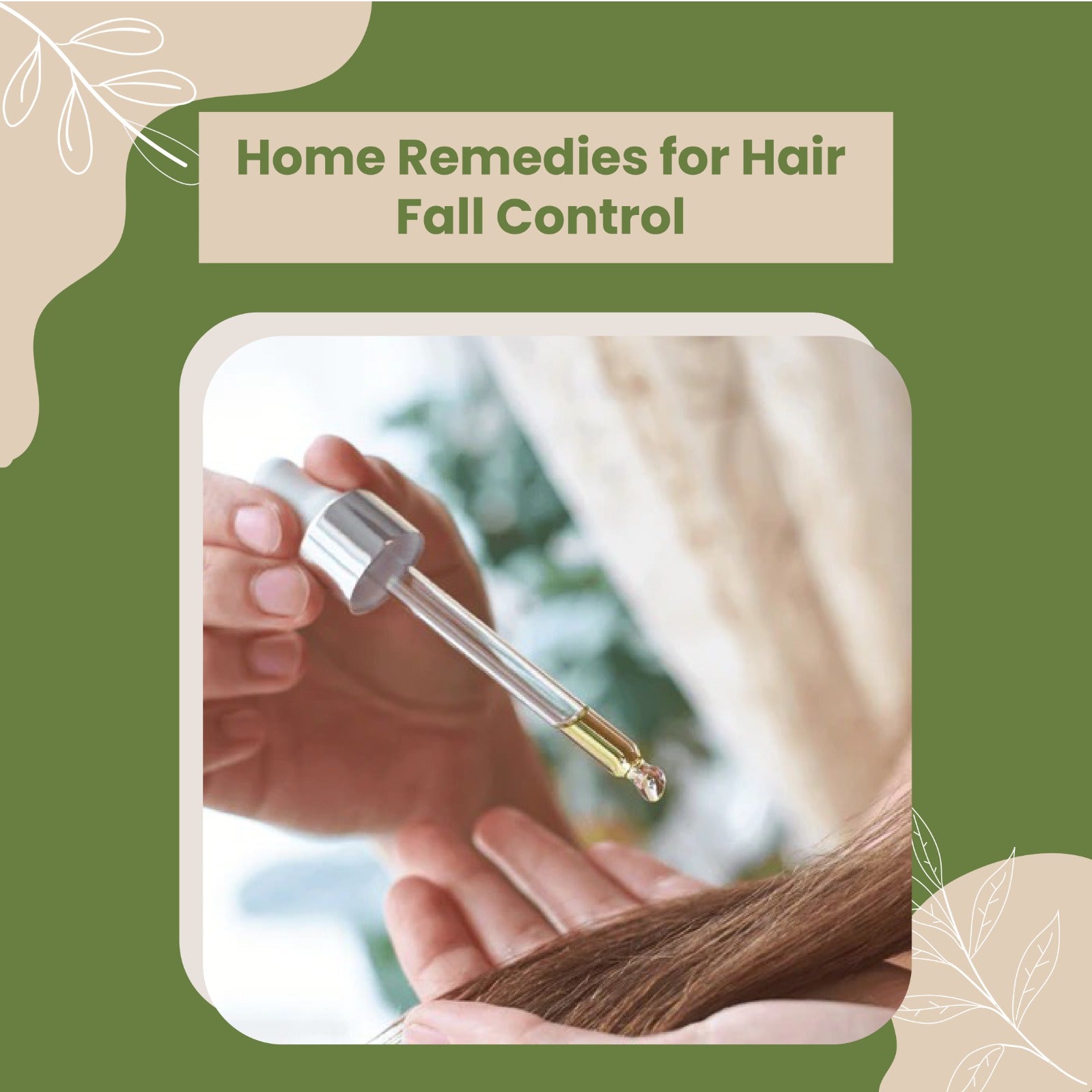 Home Remedies for Hair Fall Control / Dandruff / Dry Scalp