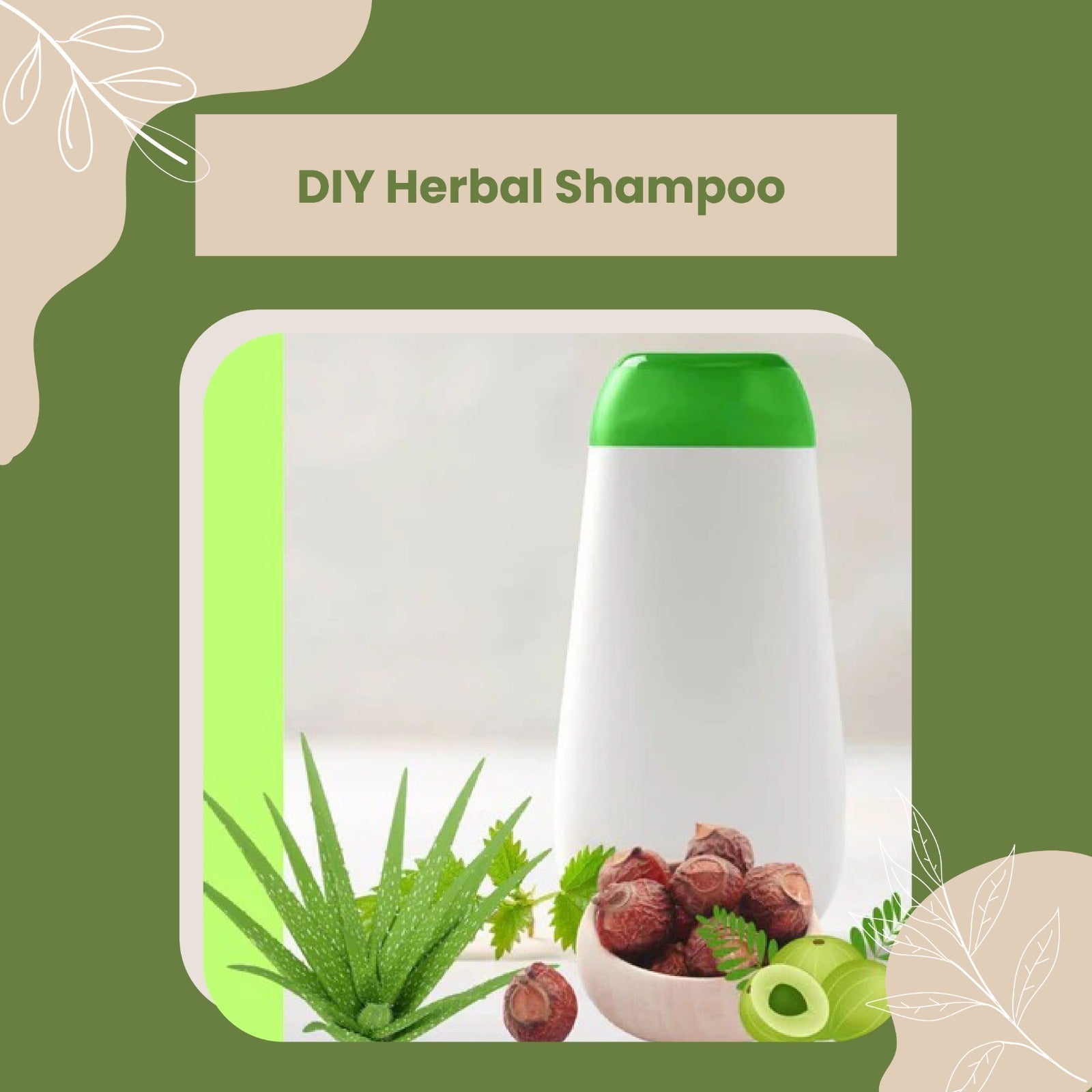 DIY Herbal Shampoo
