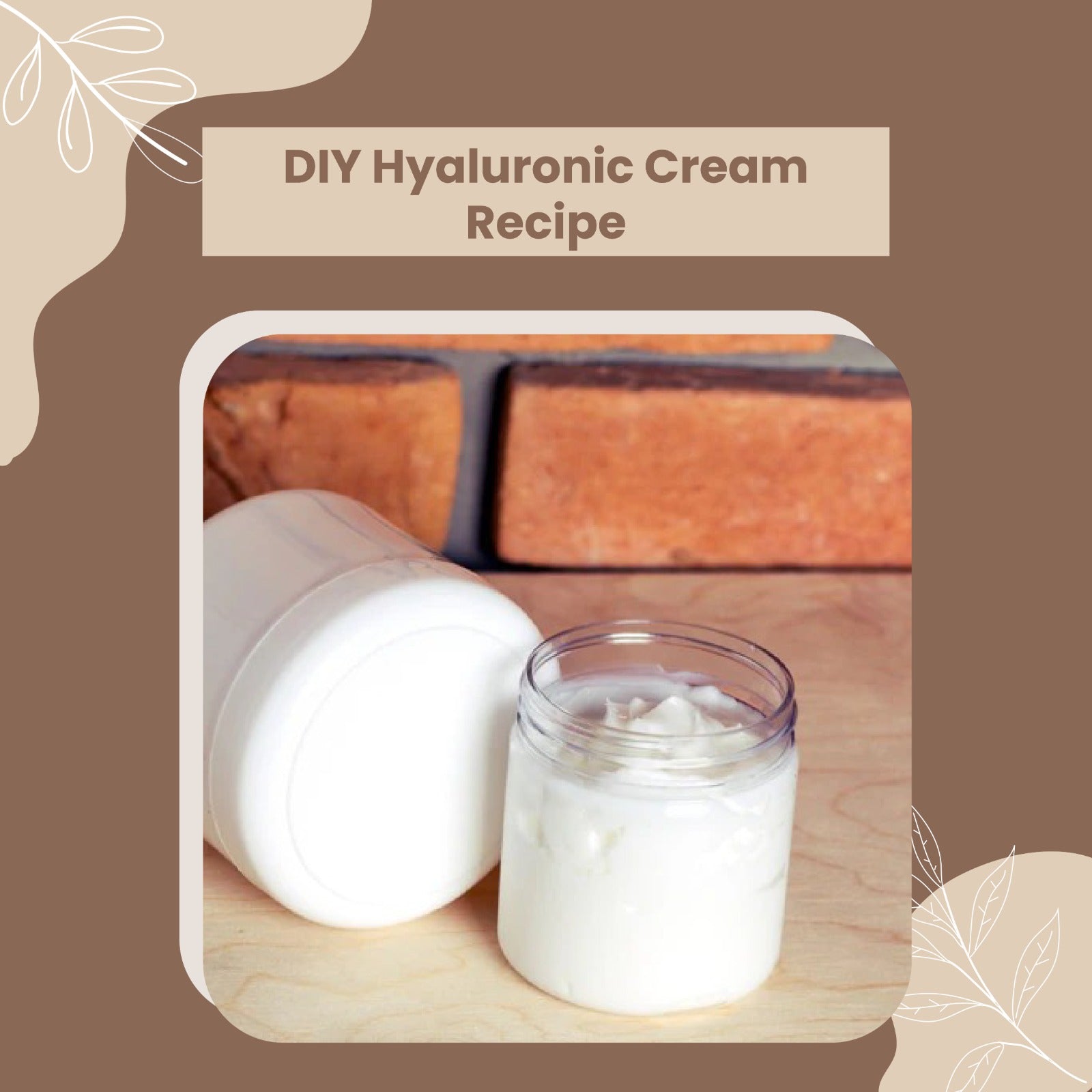 DIY Hyaluronic Cream Recipe