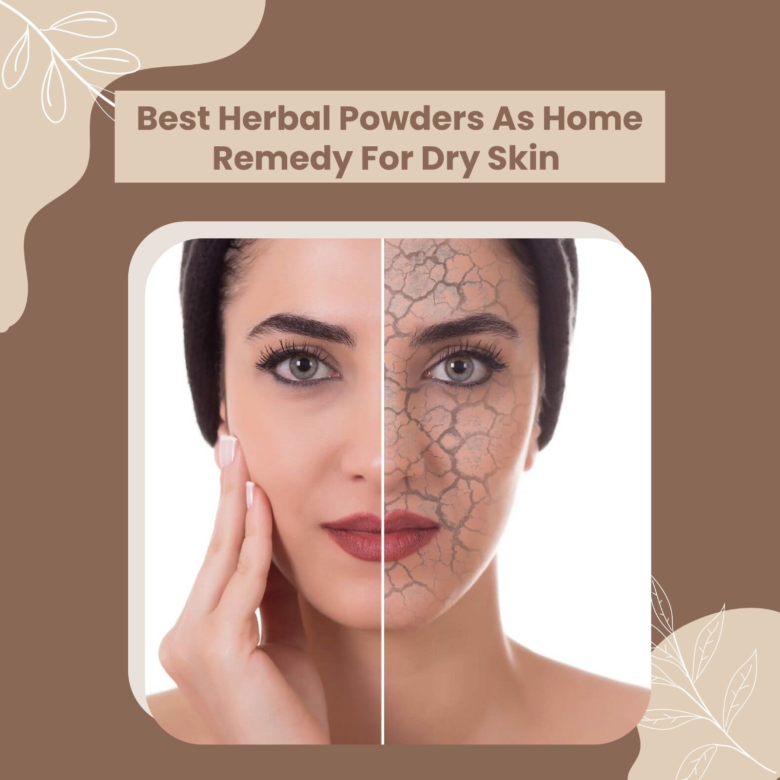BEST HERBAL POWDERS AS HOME REMEDY FOR DRY SKIN