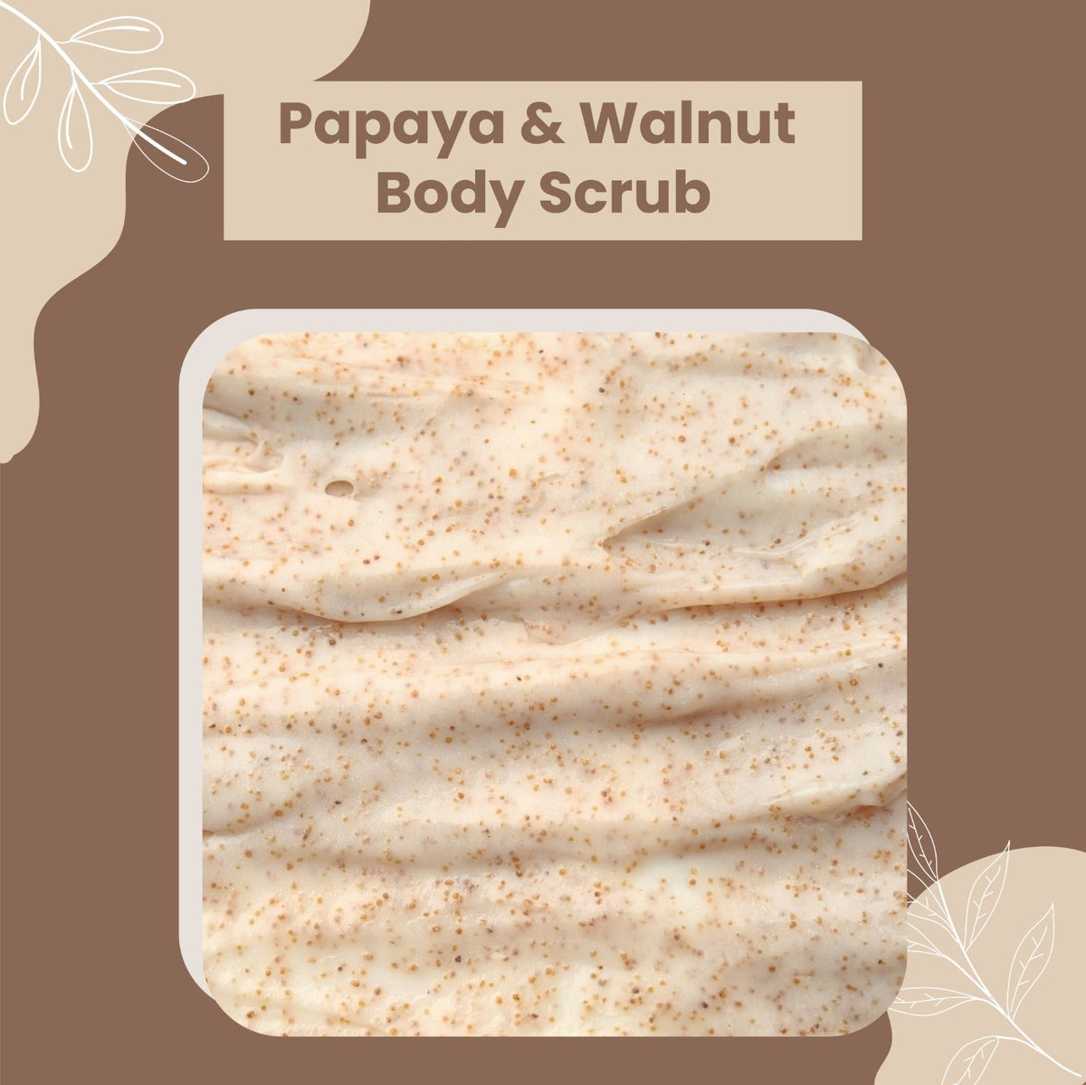 How to Make a Papaya Walnut Scrub at Home