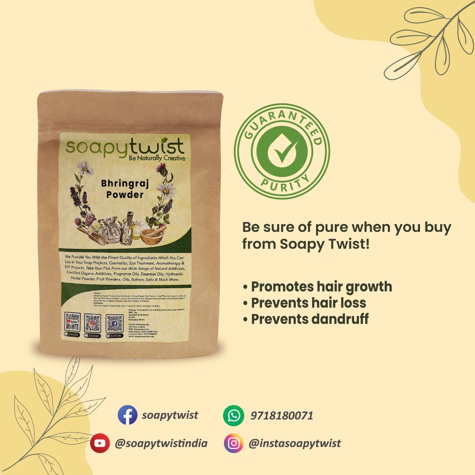 Organic Bhringraj Powder