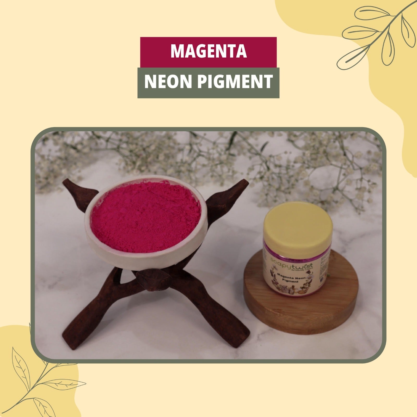 Magenta Neon Pigment