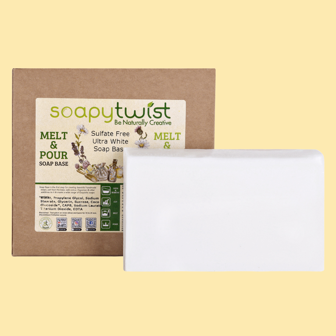 Sulfate Free Ultra White Melt and Pour Soap Base