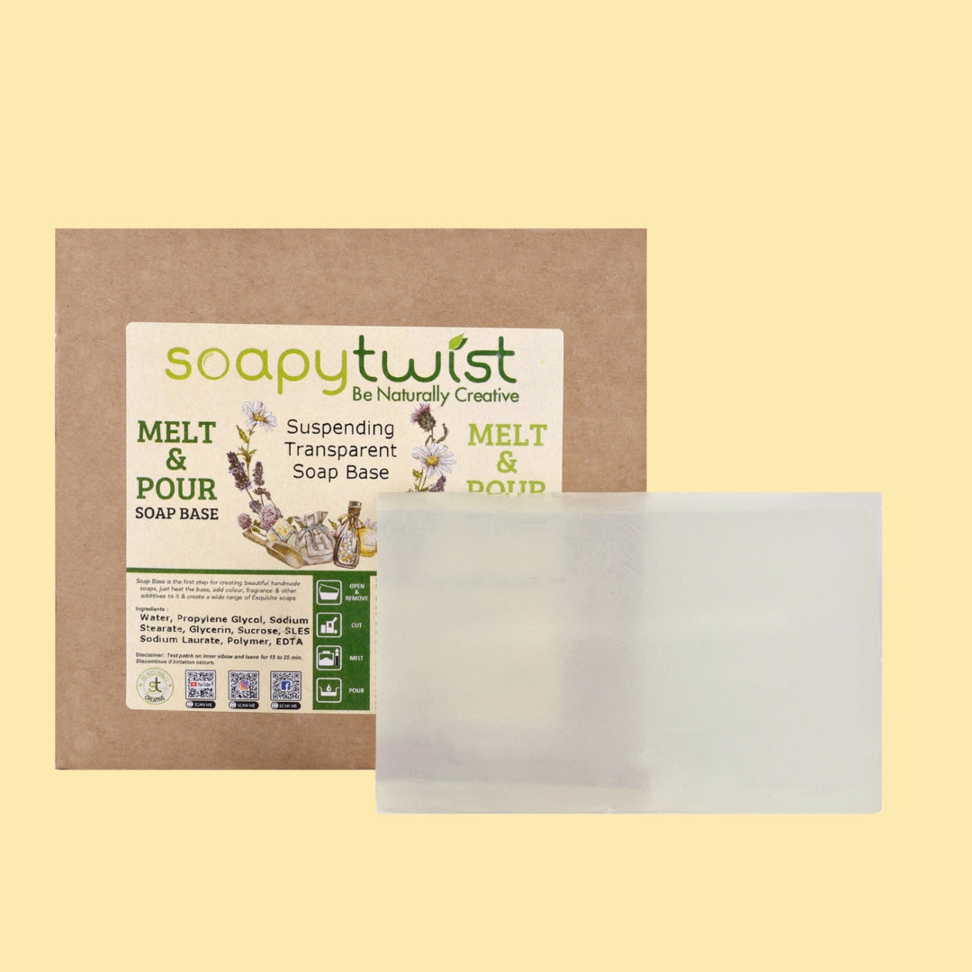 Suspending Transparent Soap Base