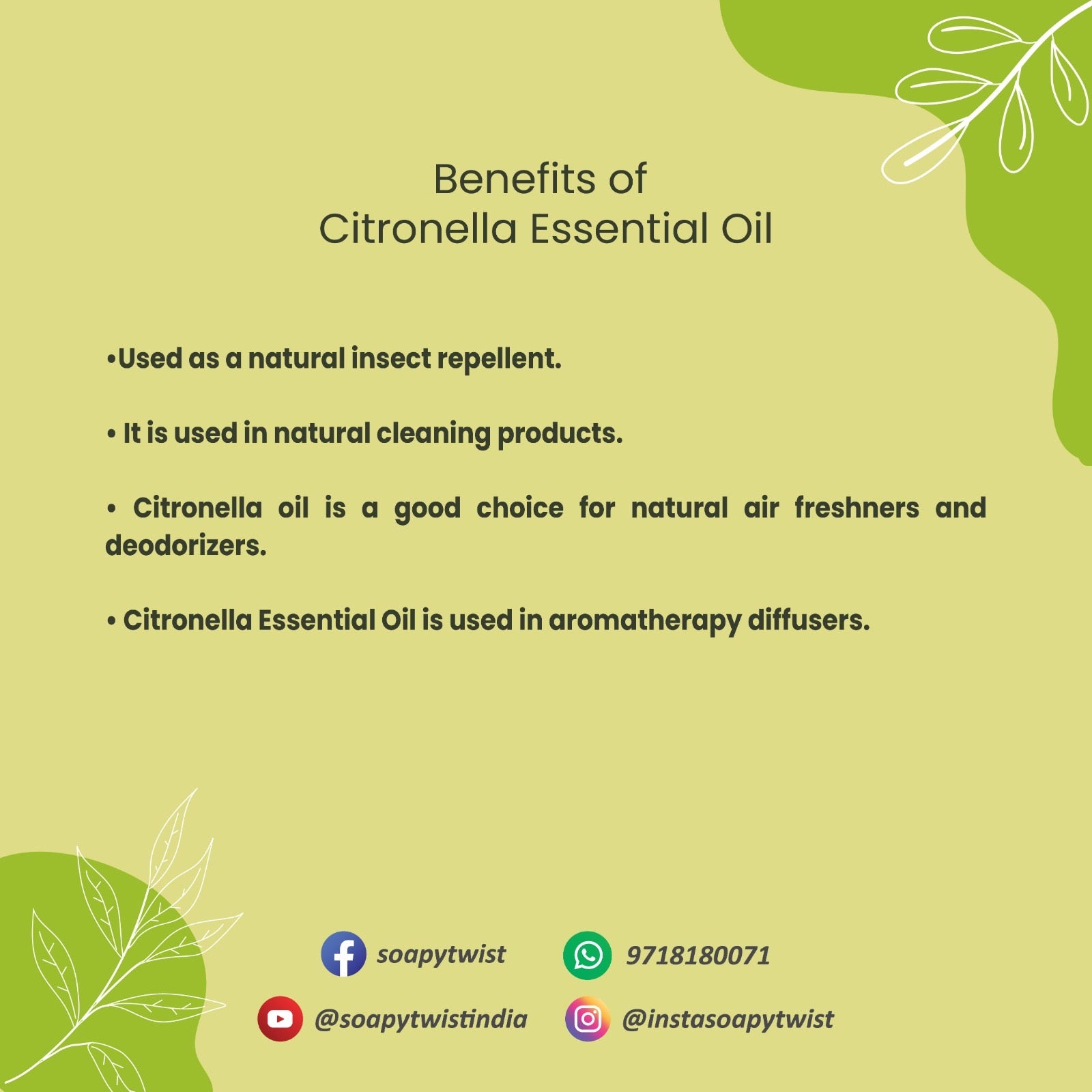 Citronella Essential Oil