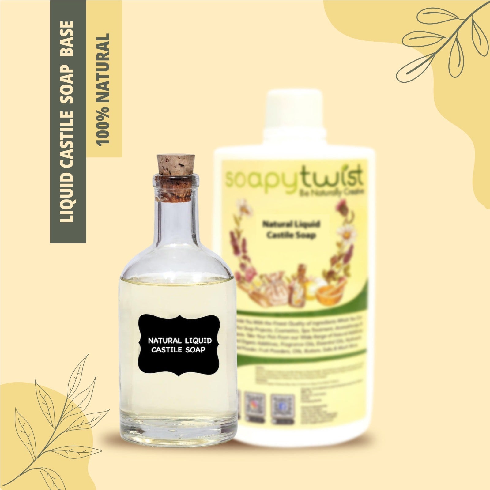 Natural Liquid Castile Soap Base