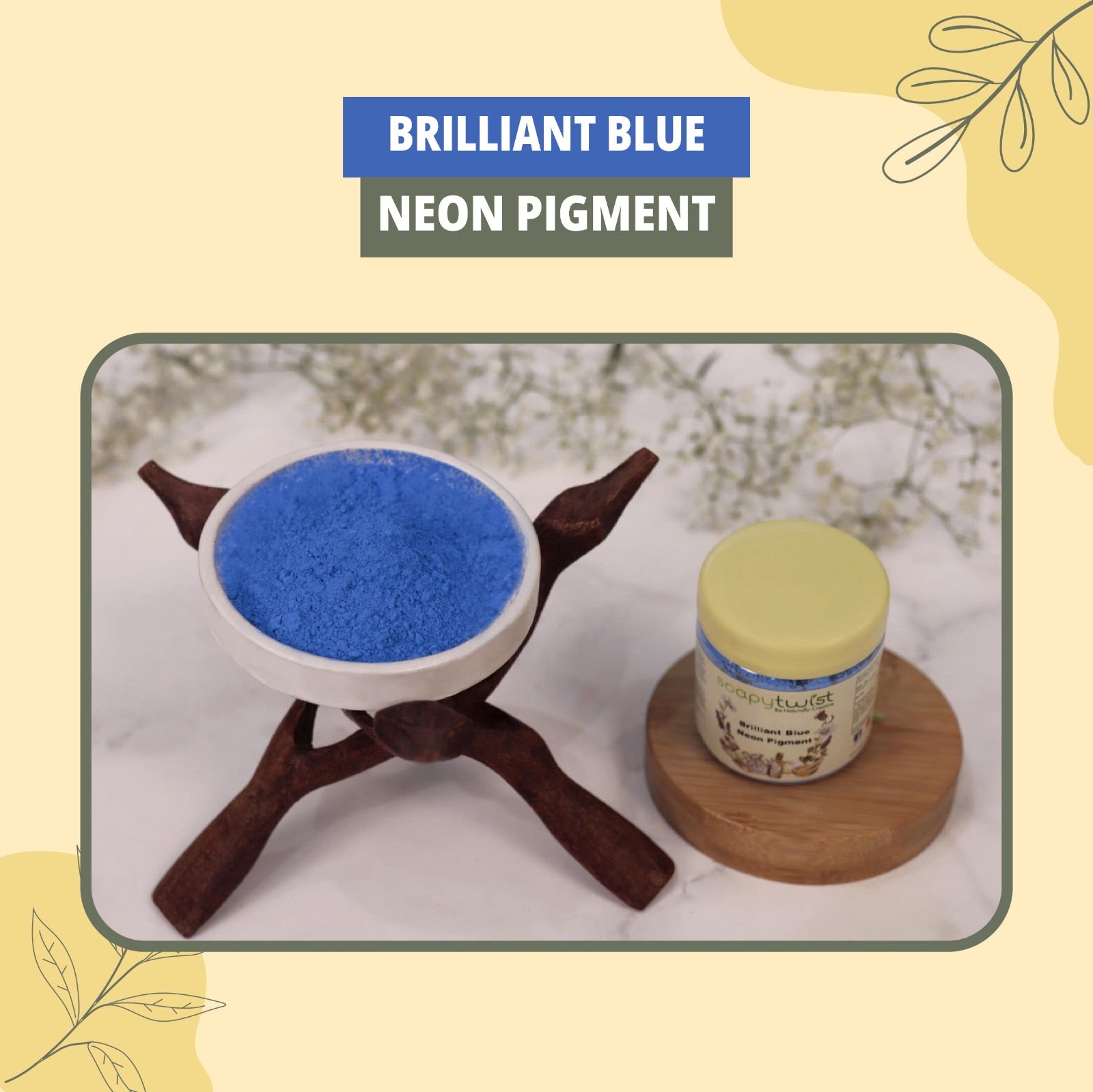 Brilliant Blue Neon Pigment