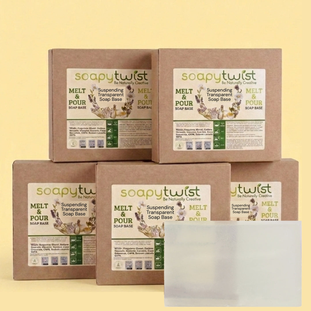 Suspending Transparent Soap Base