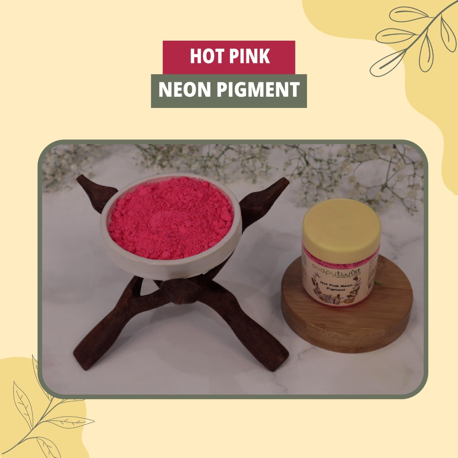 Hot Pink Neon Pigment