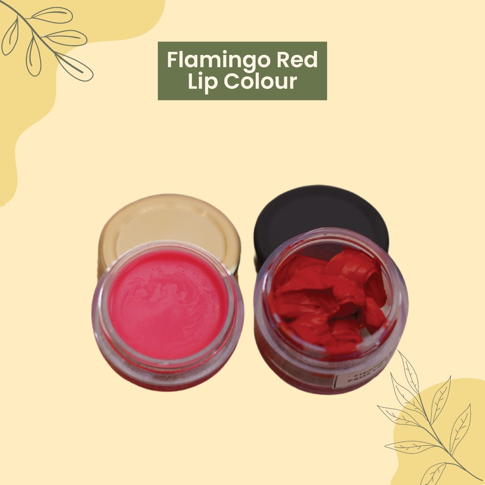 Flamingo Red Paste Lip Colour