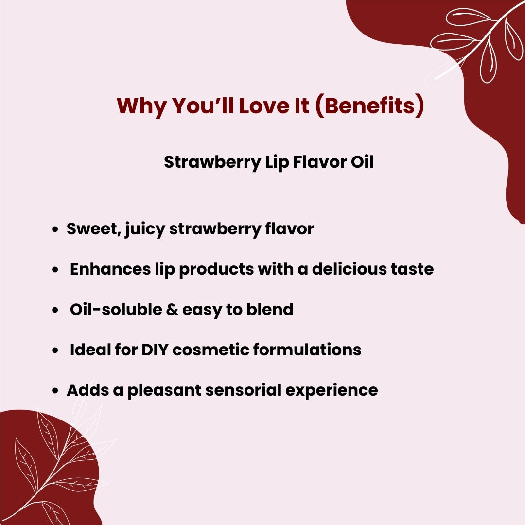 Strawberry Flavour Oil