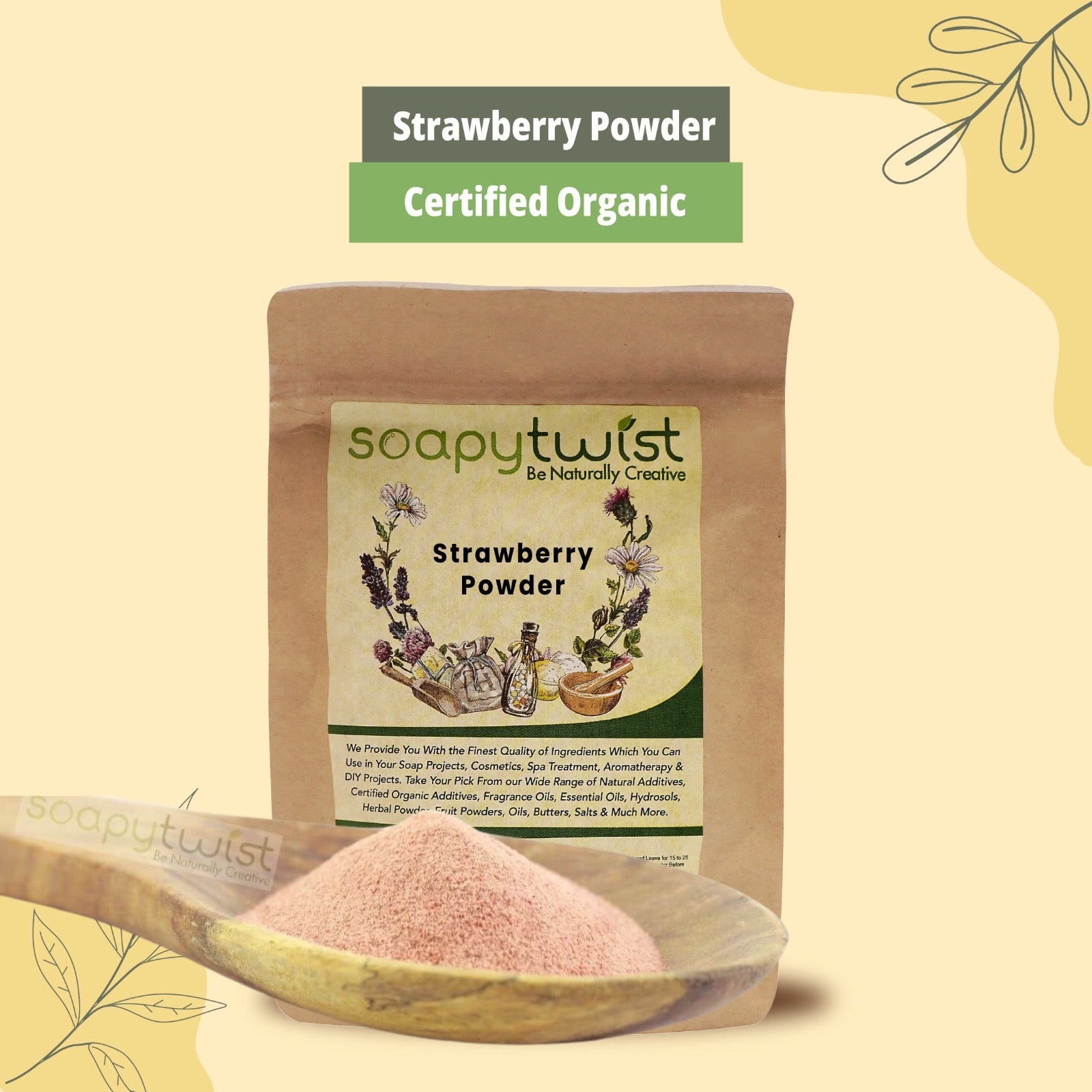 Organic Strawberry Powder