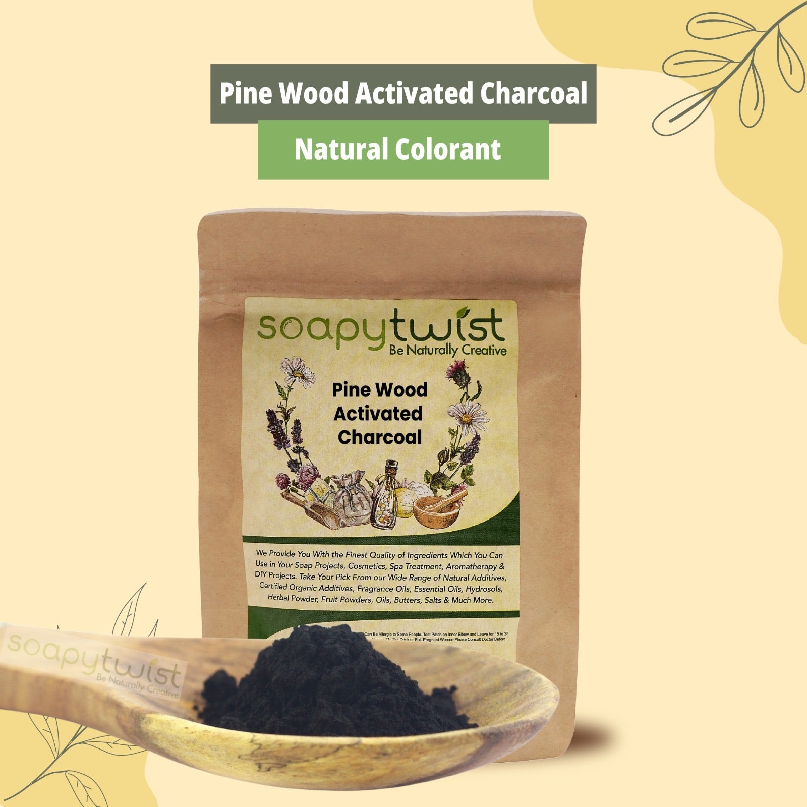 Activated Charcoal (Pine Wood)