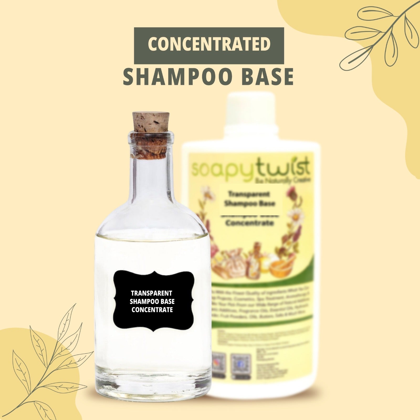 Transparent Shampoo Base Concentrate