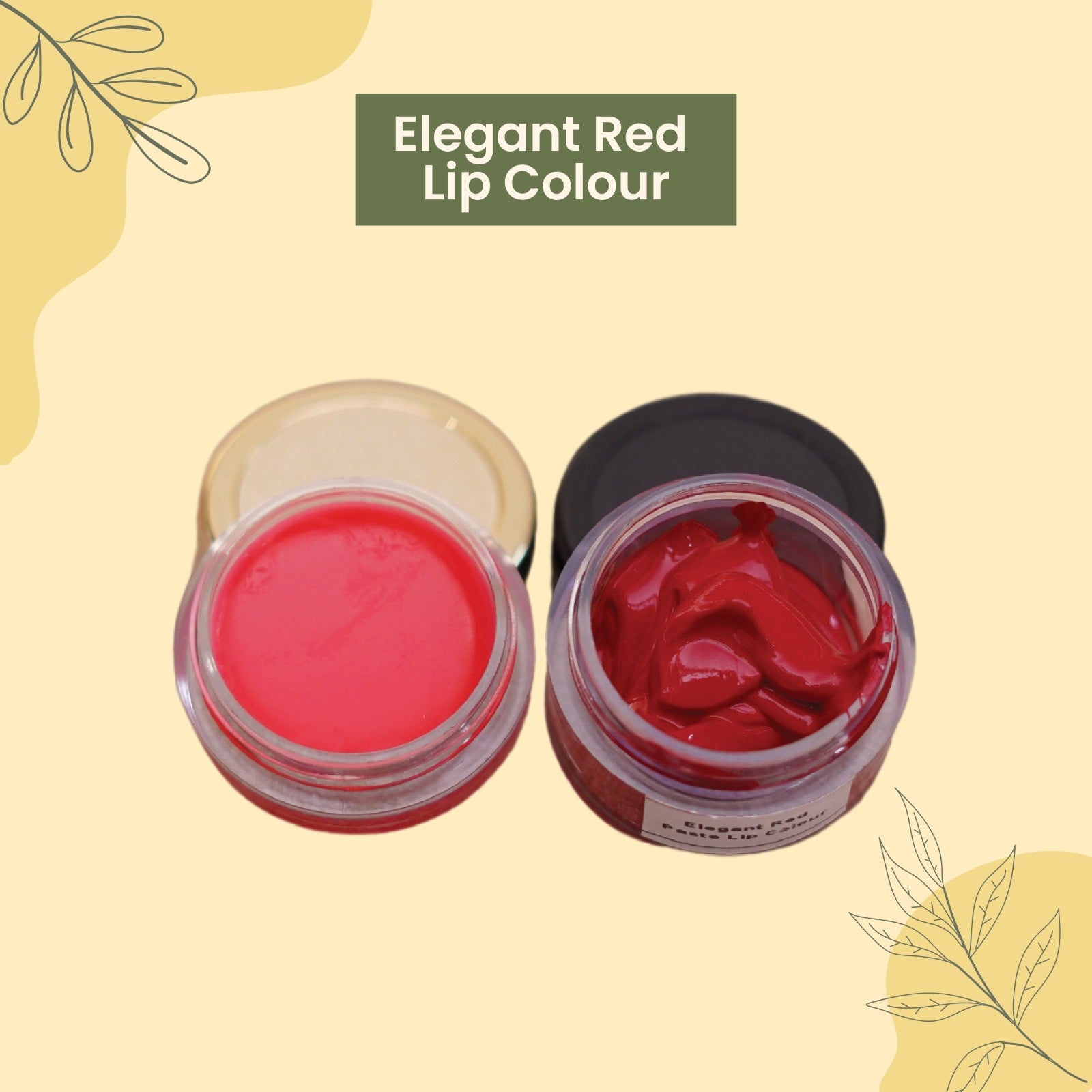 Elegant Red Paste Lip Colour