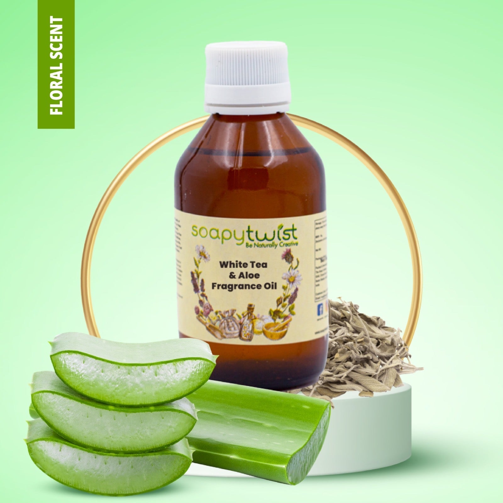 🎁 White Tea And Aloe Fragrance Oil (100% off)