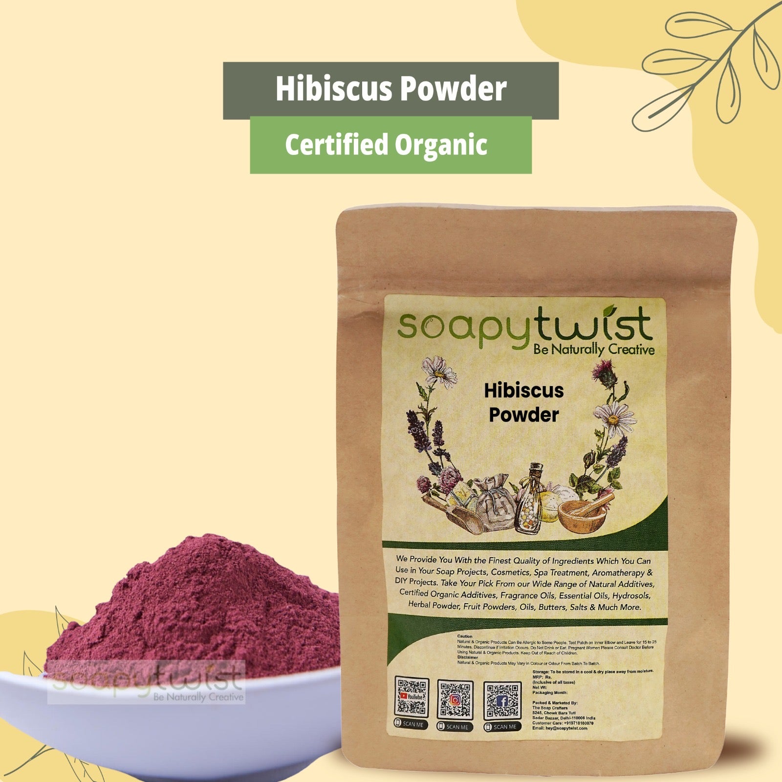 Organic Hibiscus Powder