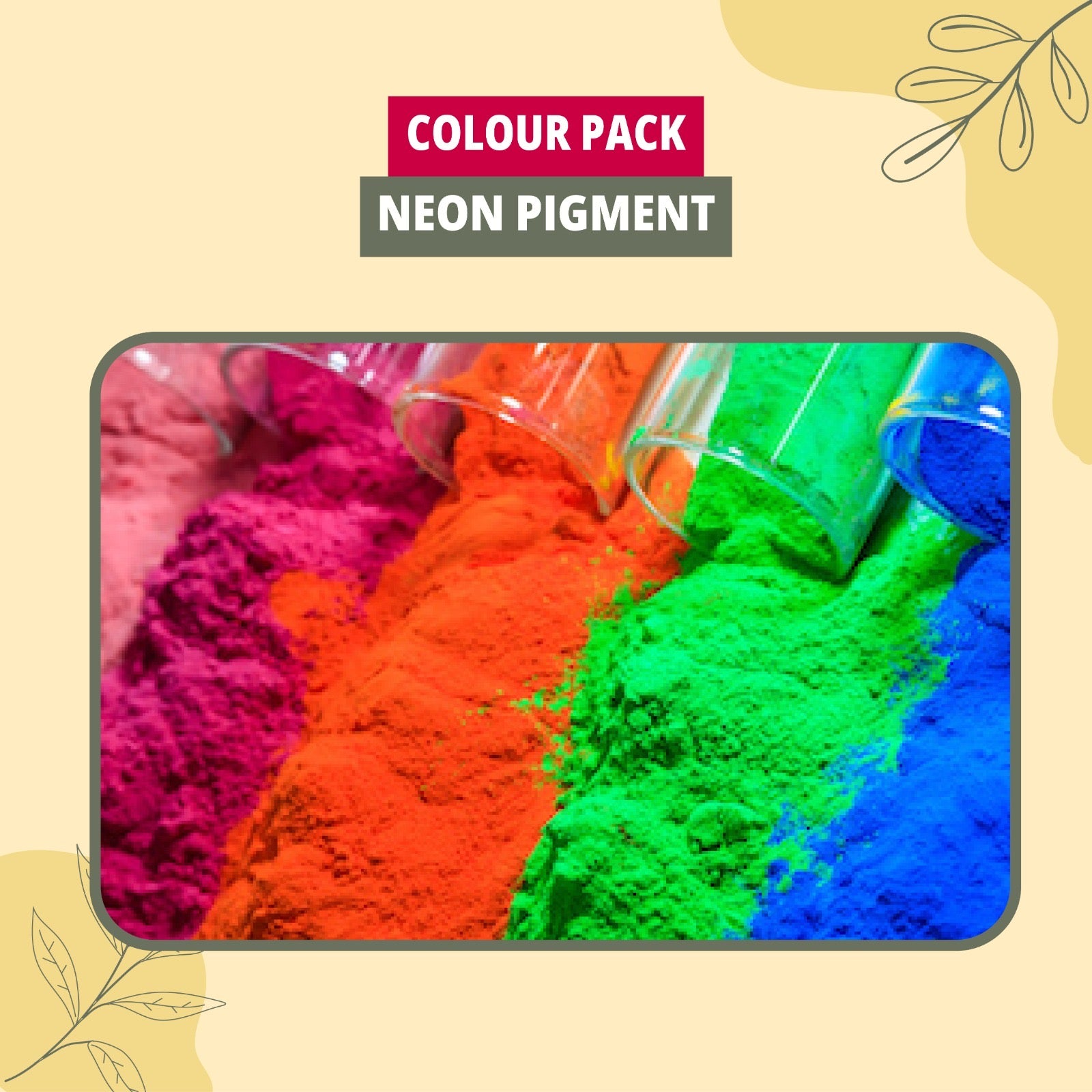 Neon Pigment Colour Pack