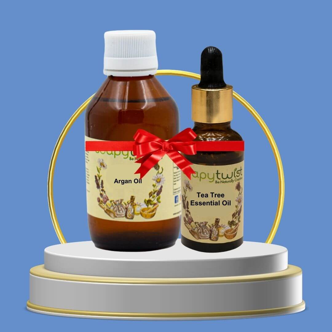 Argan Oil | Tea Tree Essential Oil Combo Pack