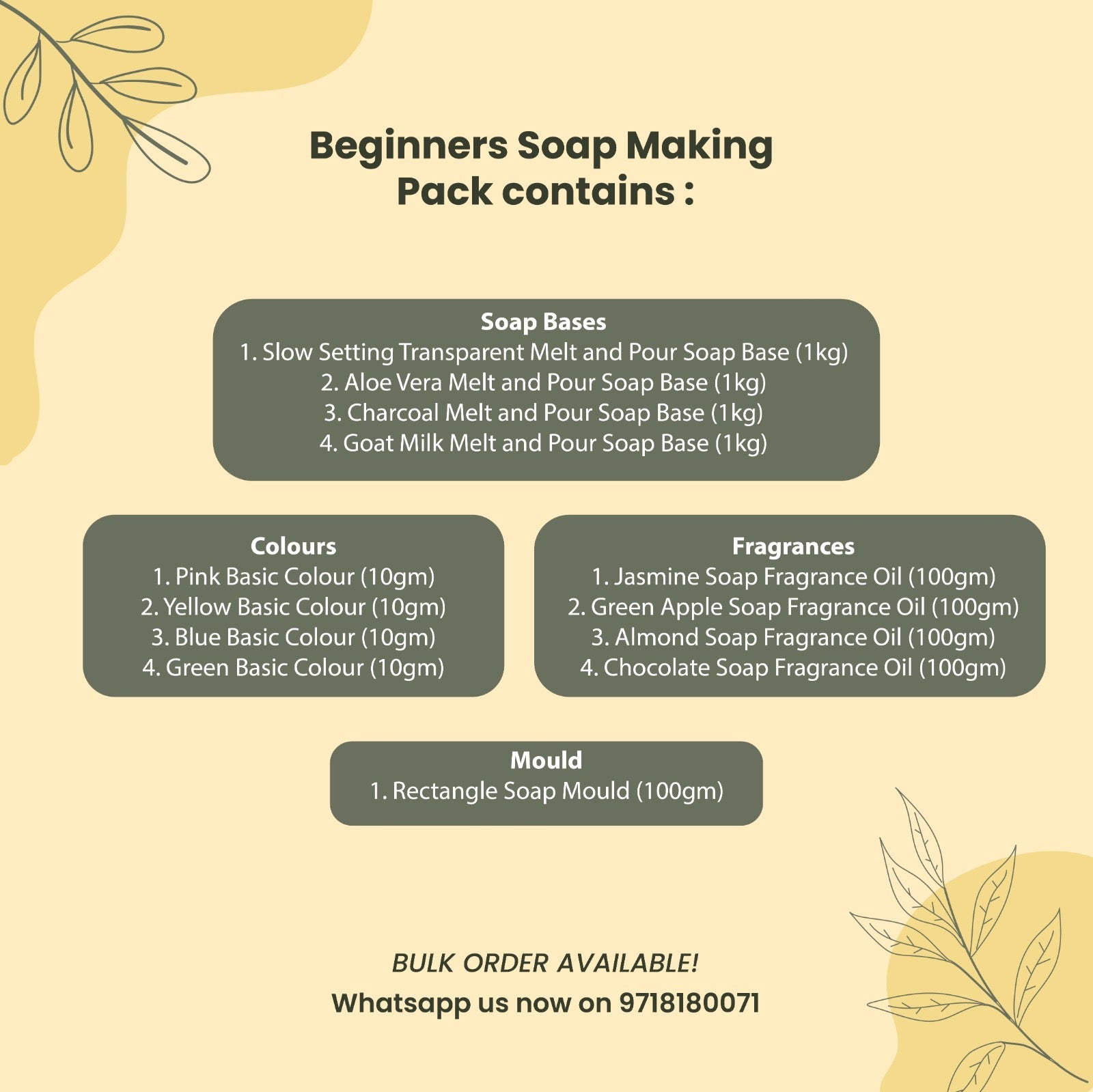 Beginner's Soap Making Pack